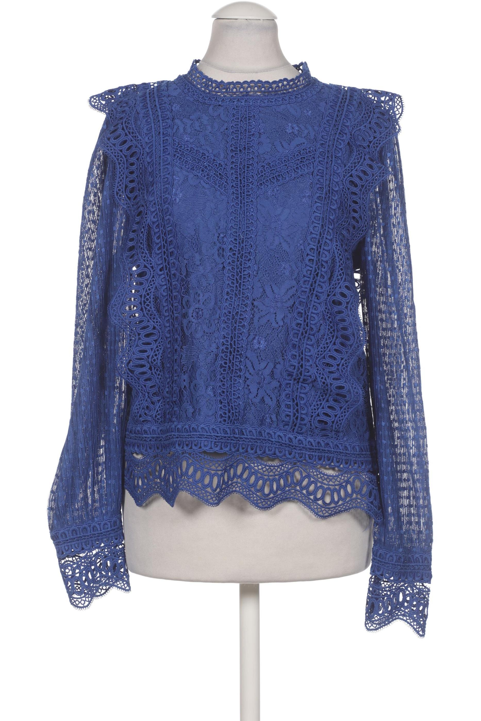 

YAS Damen Bluse, blau, Gr. 36