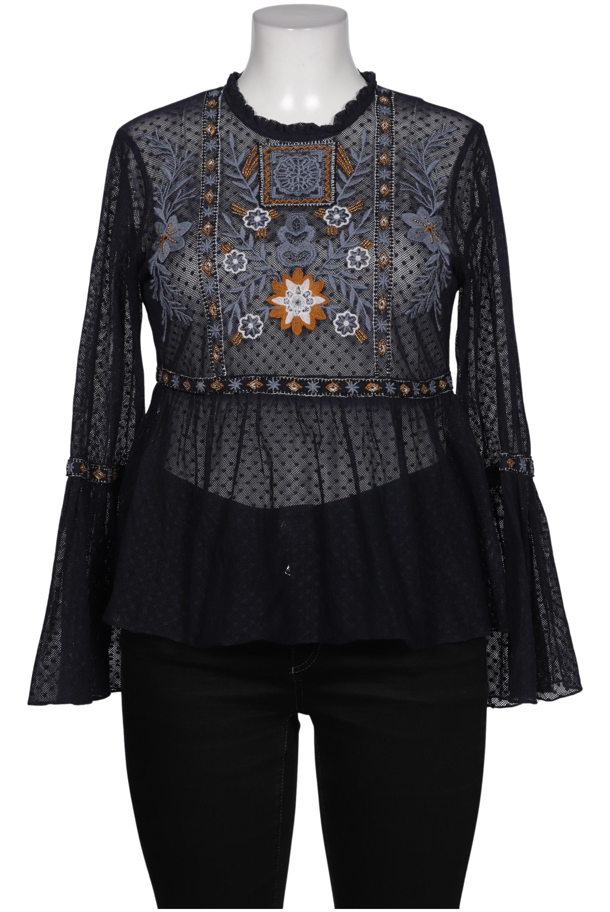 

YAS Damen Bluse, marineblau, Gr. 42