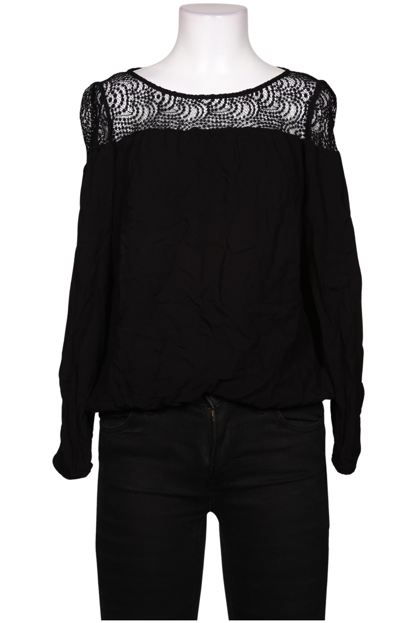 

YAS Damen Bluse, schwarz, Gr. 34