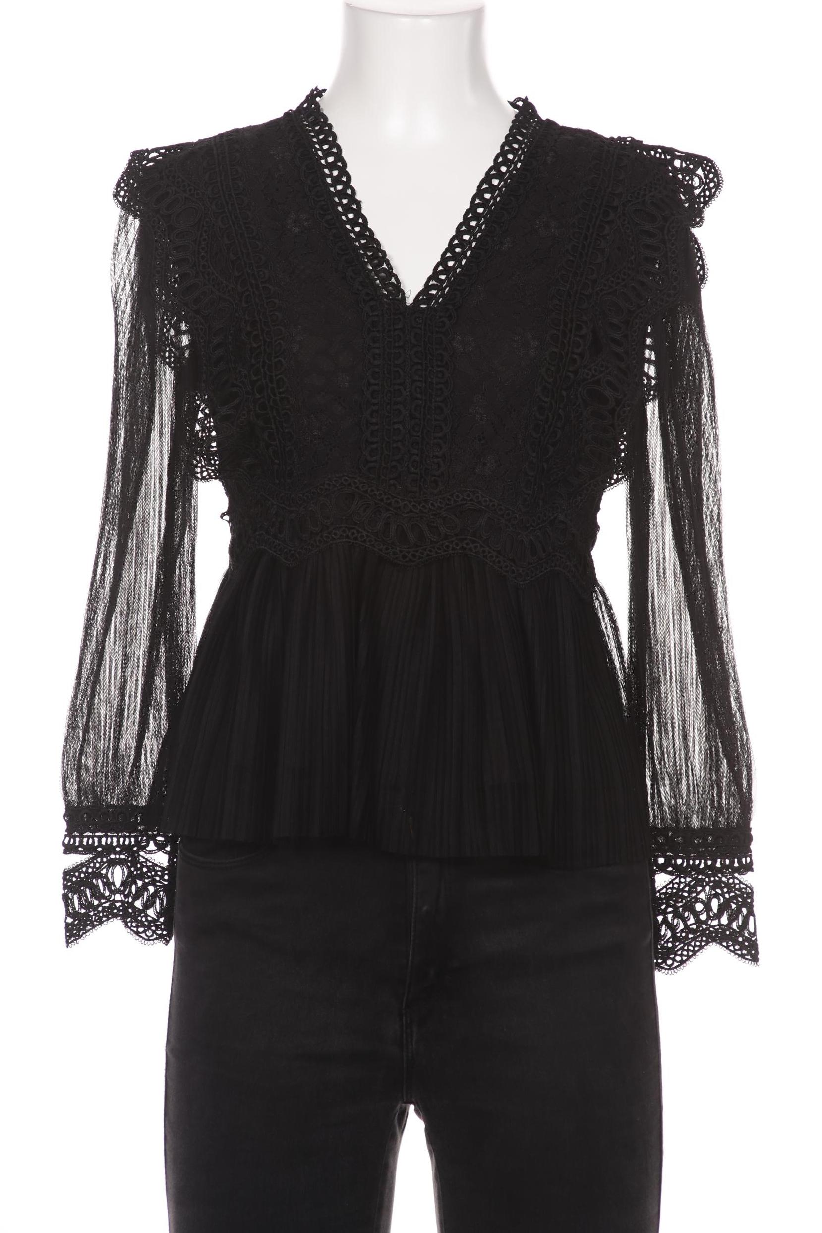 

YAS Damen Bluse, schwarz, Gr. 36