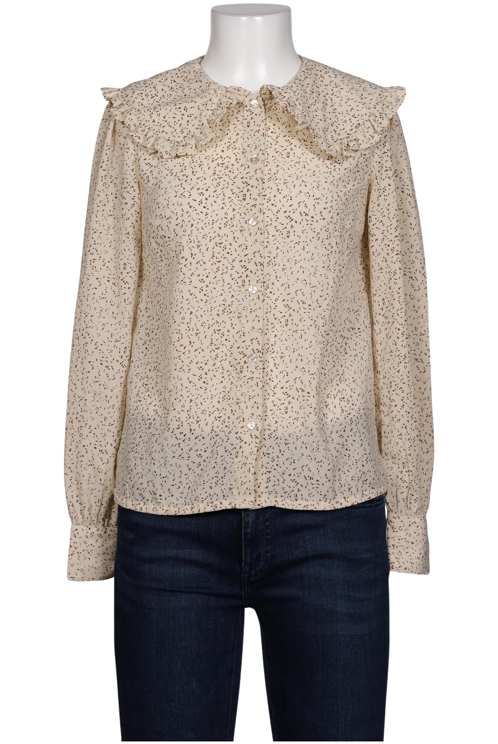 

YAS Damen Bluse, beige, Gr. 34