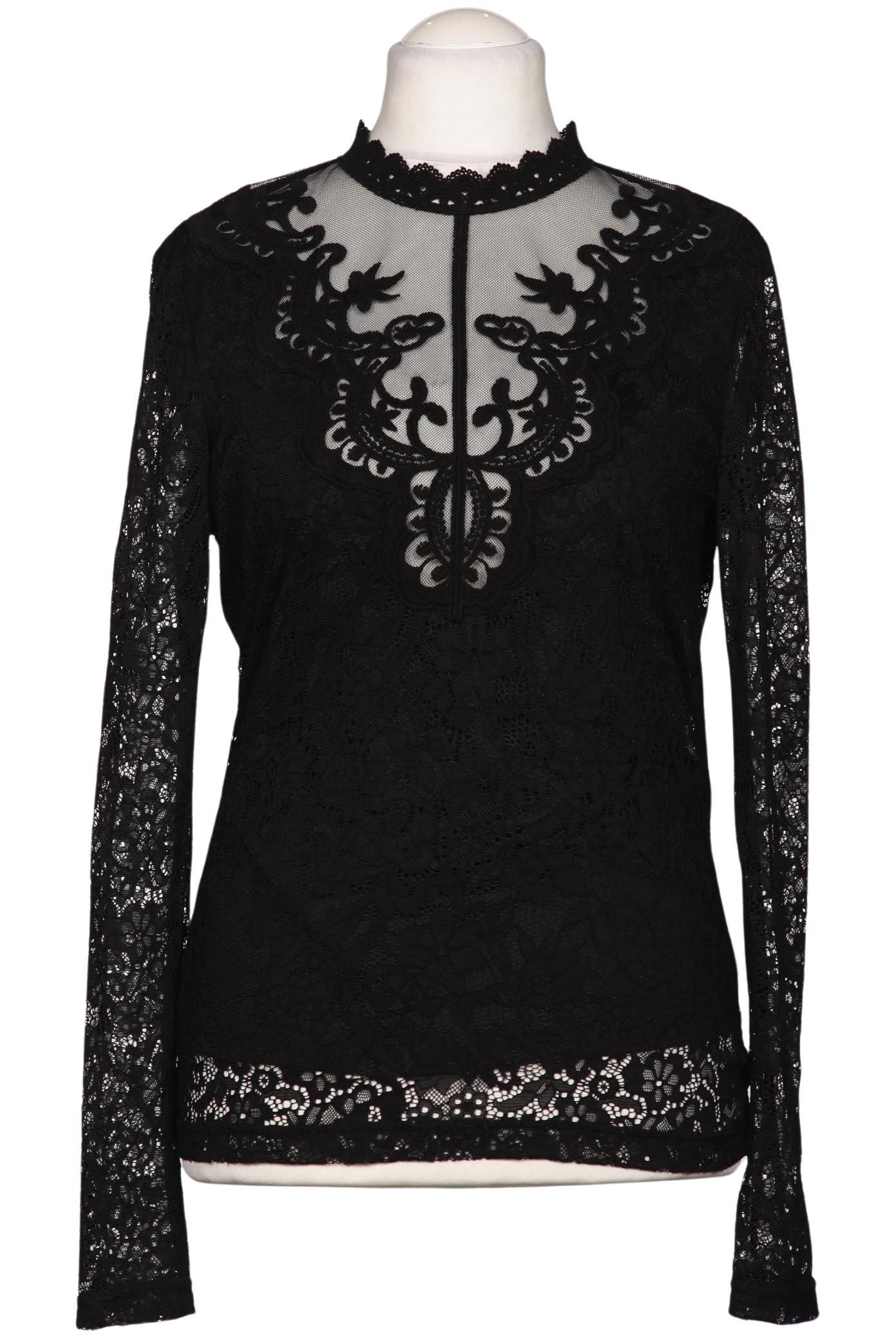 

YAS Damen Bluse, schwarz, Gr. 42