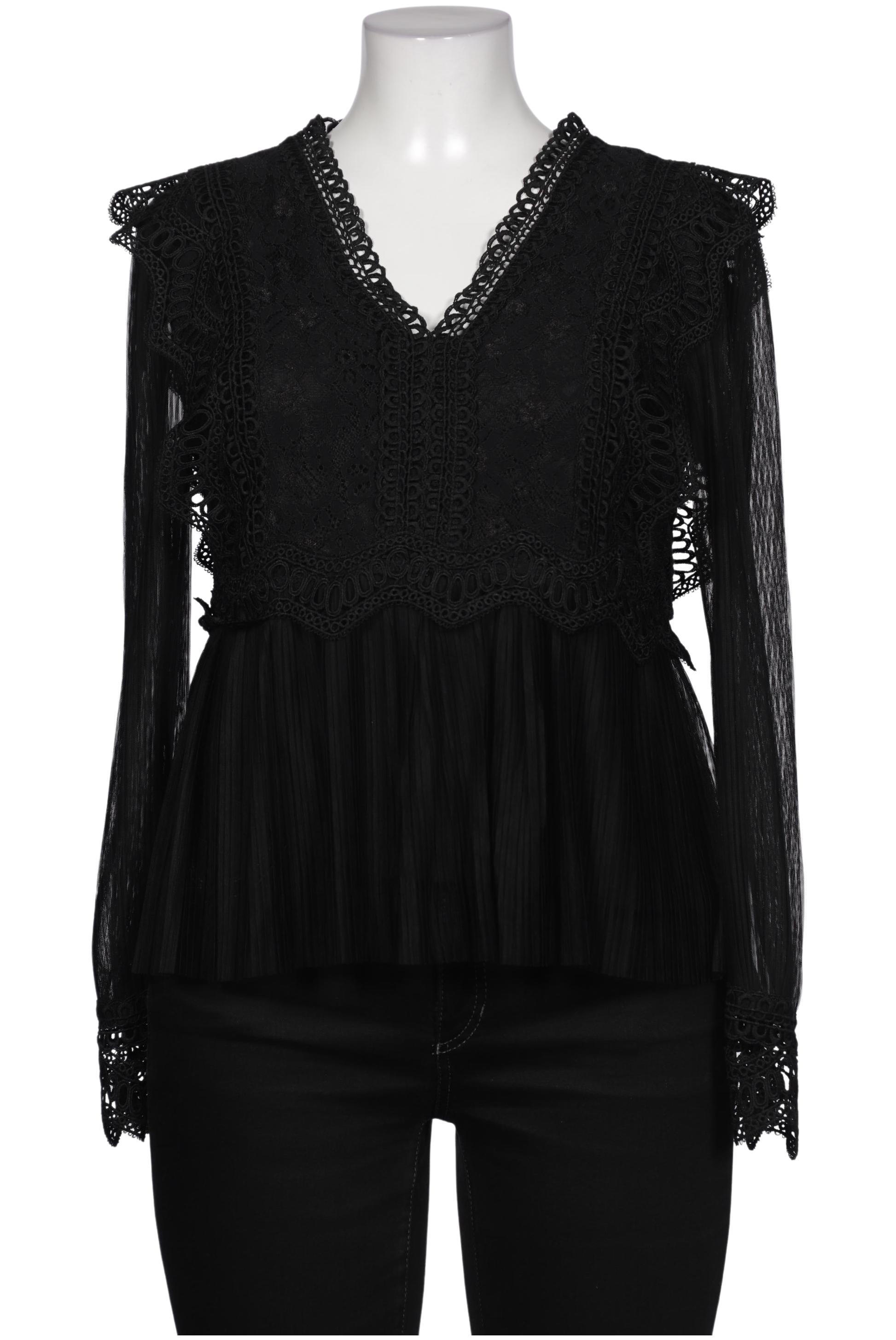 

YAS Damen Bluse, schwarz, Gr. 44