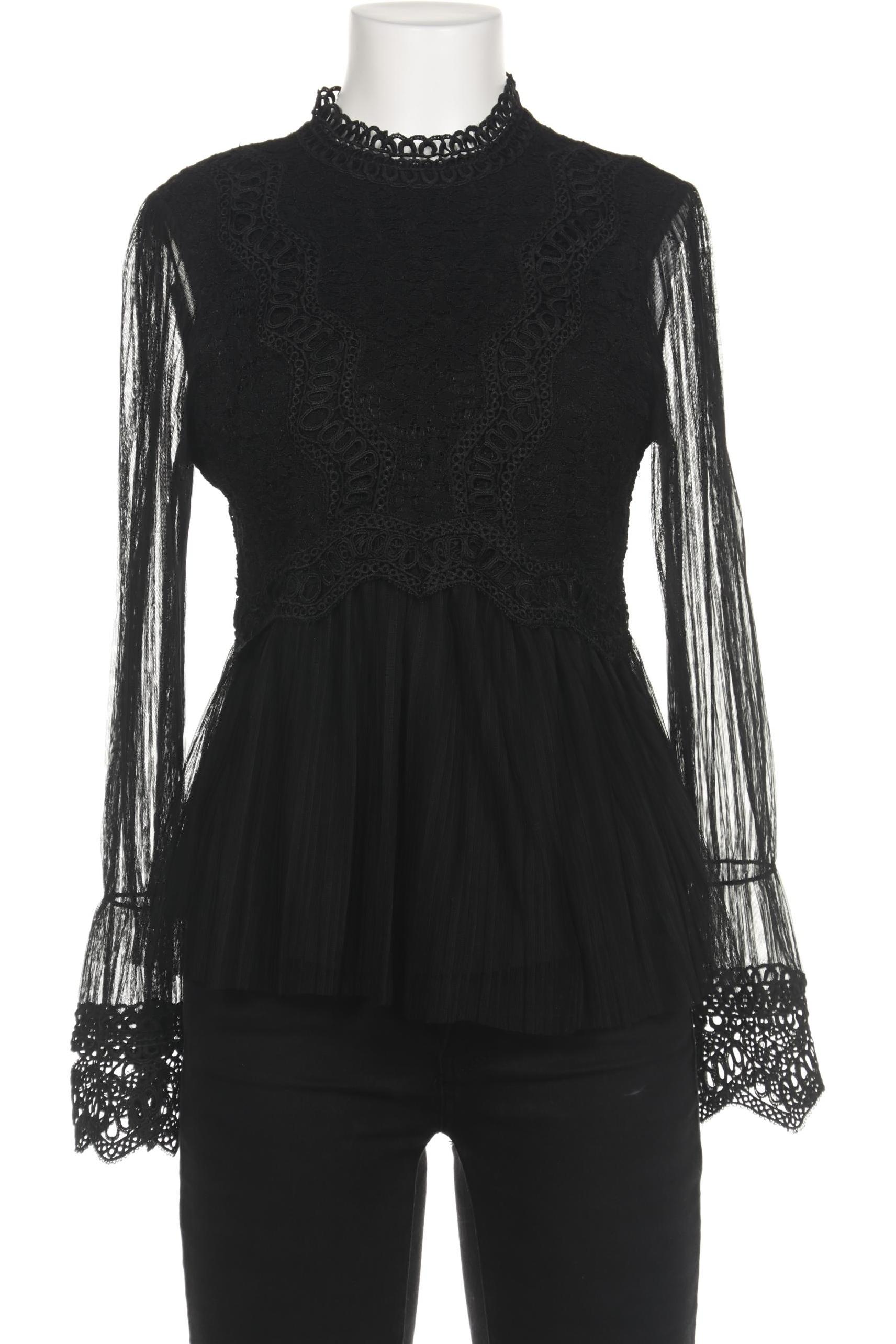 

YAS Damen Bluse, schwarz, Gr. 38
