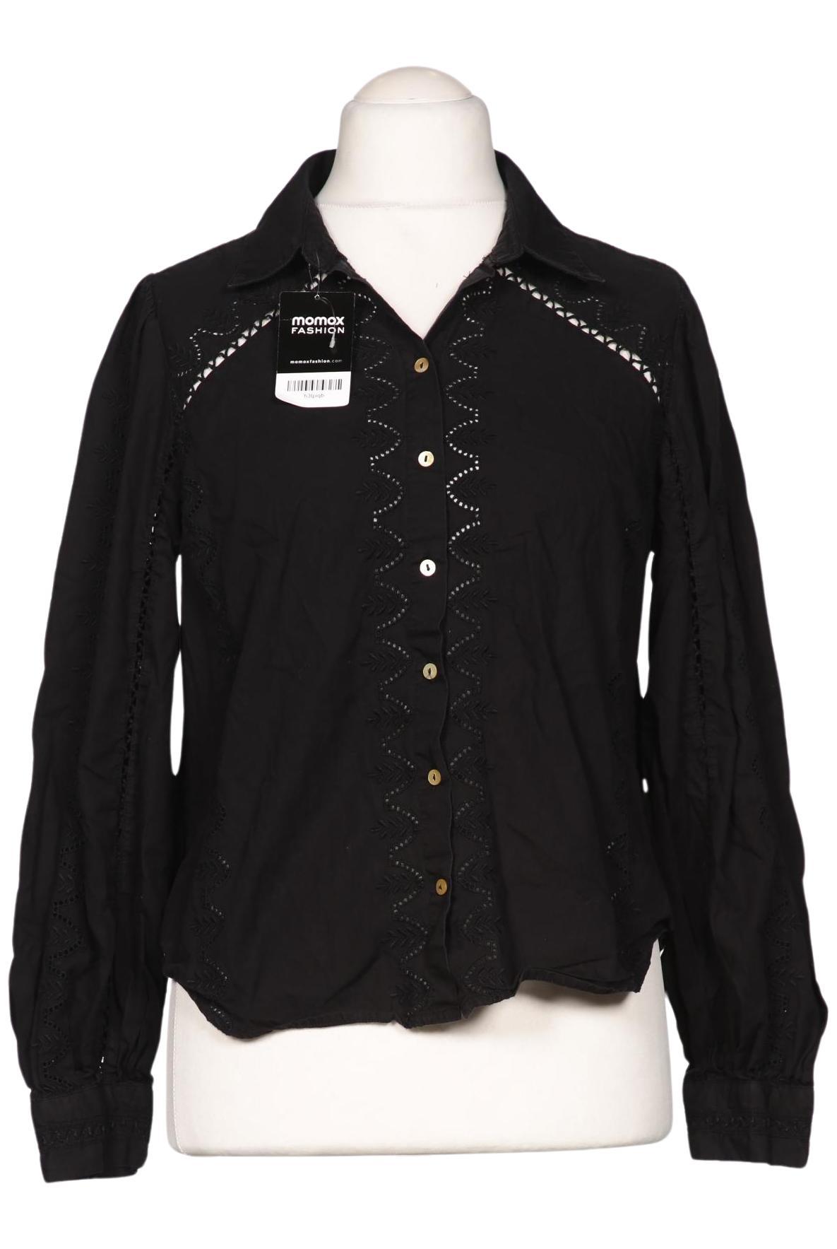 

YAS Damen Bluse, schwarz, Gr. 42