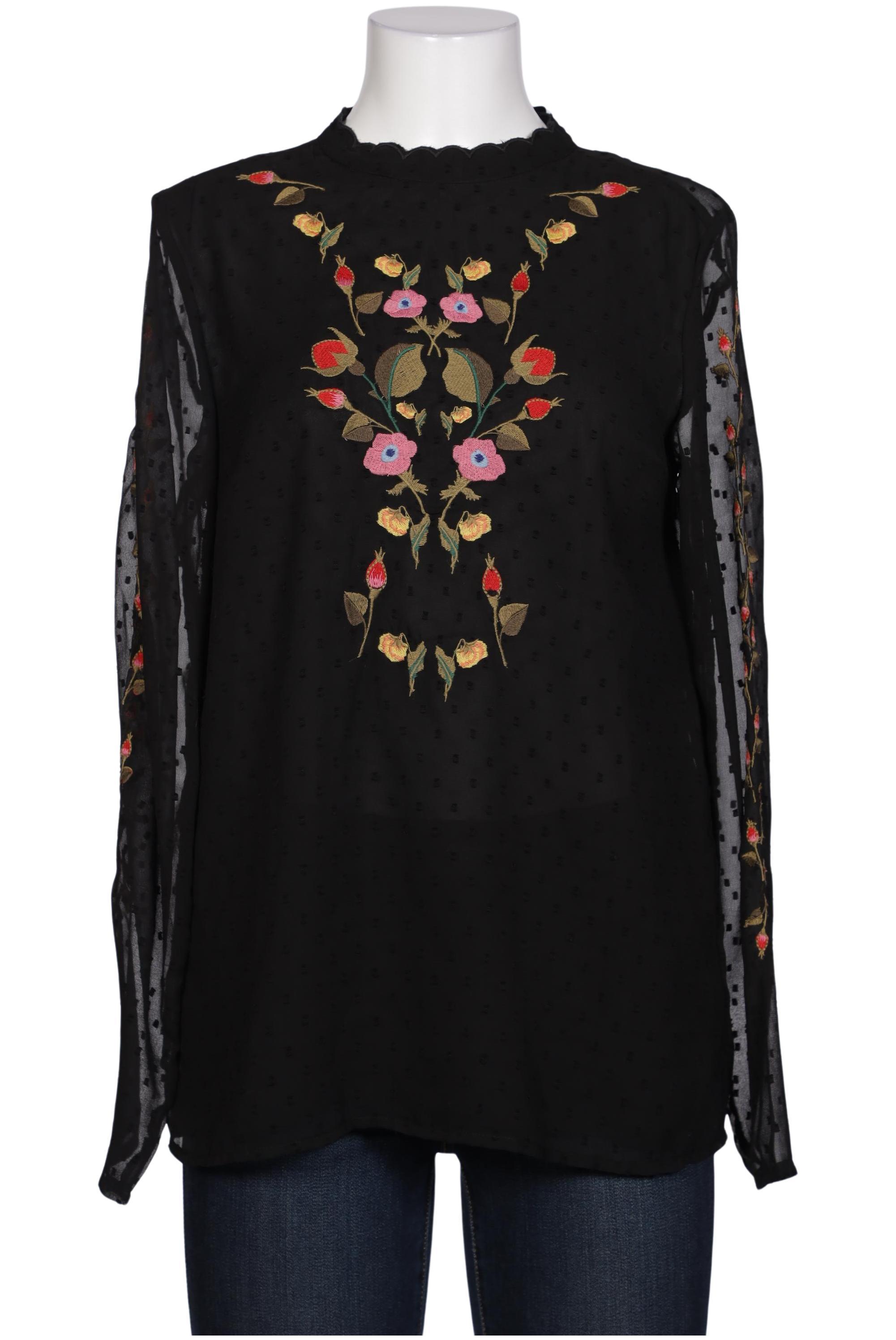 

YAS Damen Bluse, schwarz, Gr. 42
