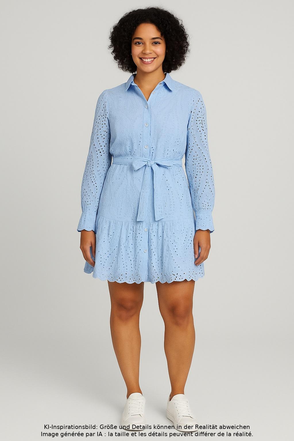 

YAS Damen Kleid, hellblau, Gr. 42