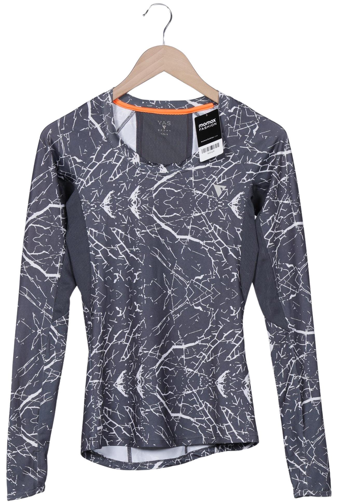 

YAS Damen Langarmshirt, grau, Gr. 36