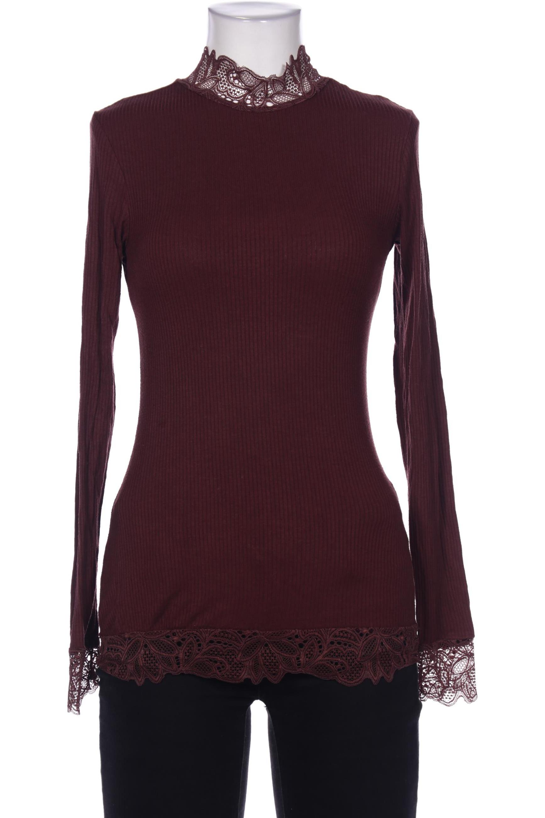 

YAS Damen Langarmshirt, bordeaux, Gr. 36