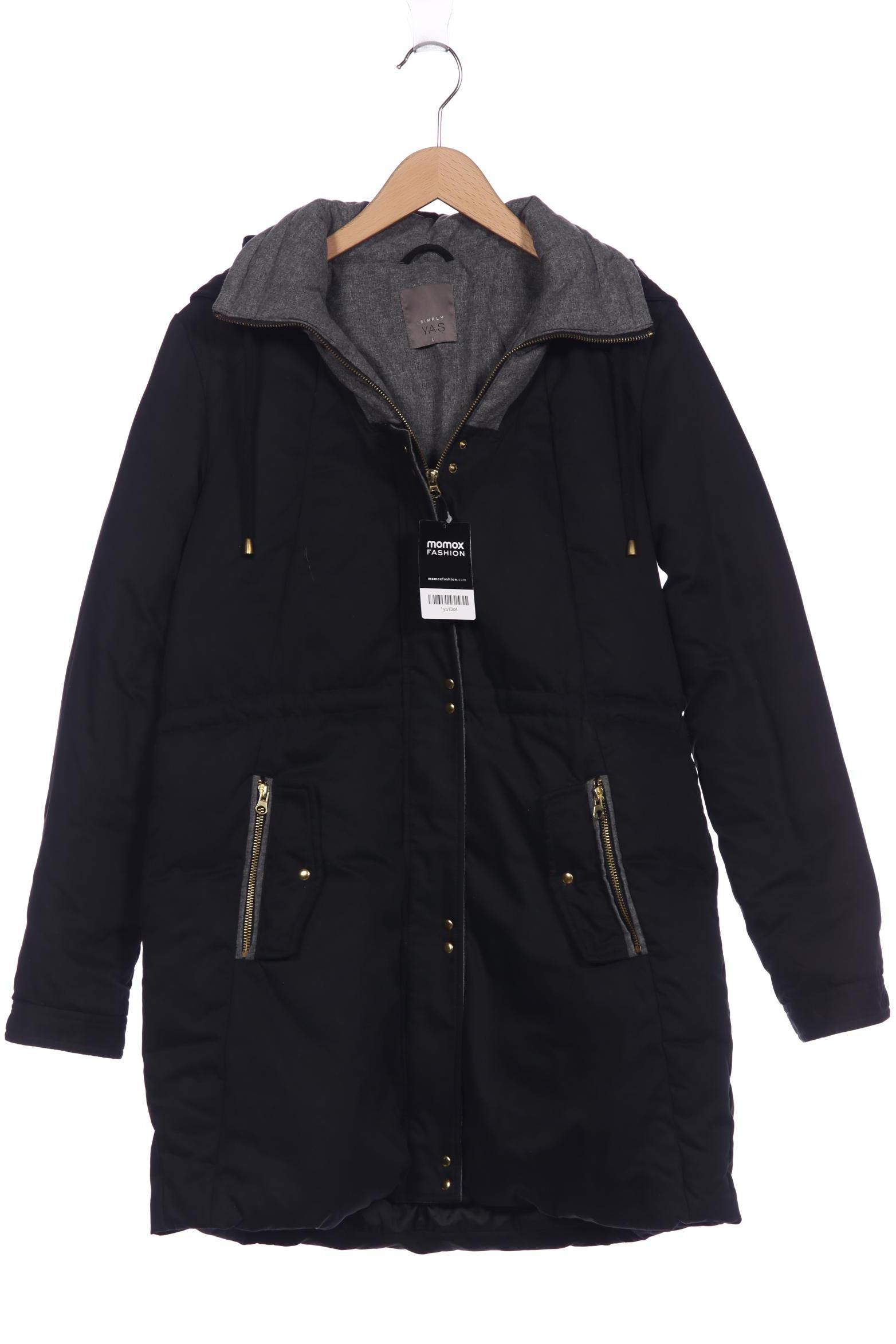 

YAS Damen Mantel, schwarz, Gr. 42