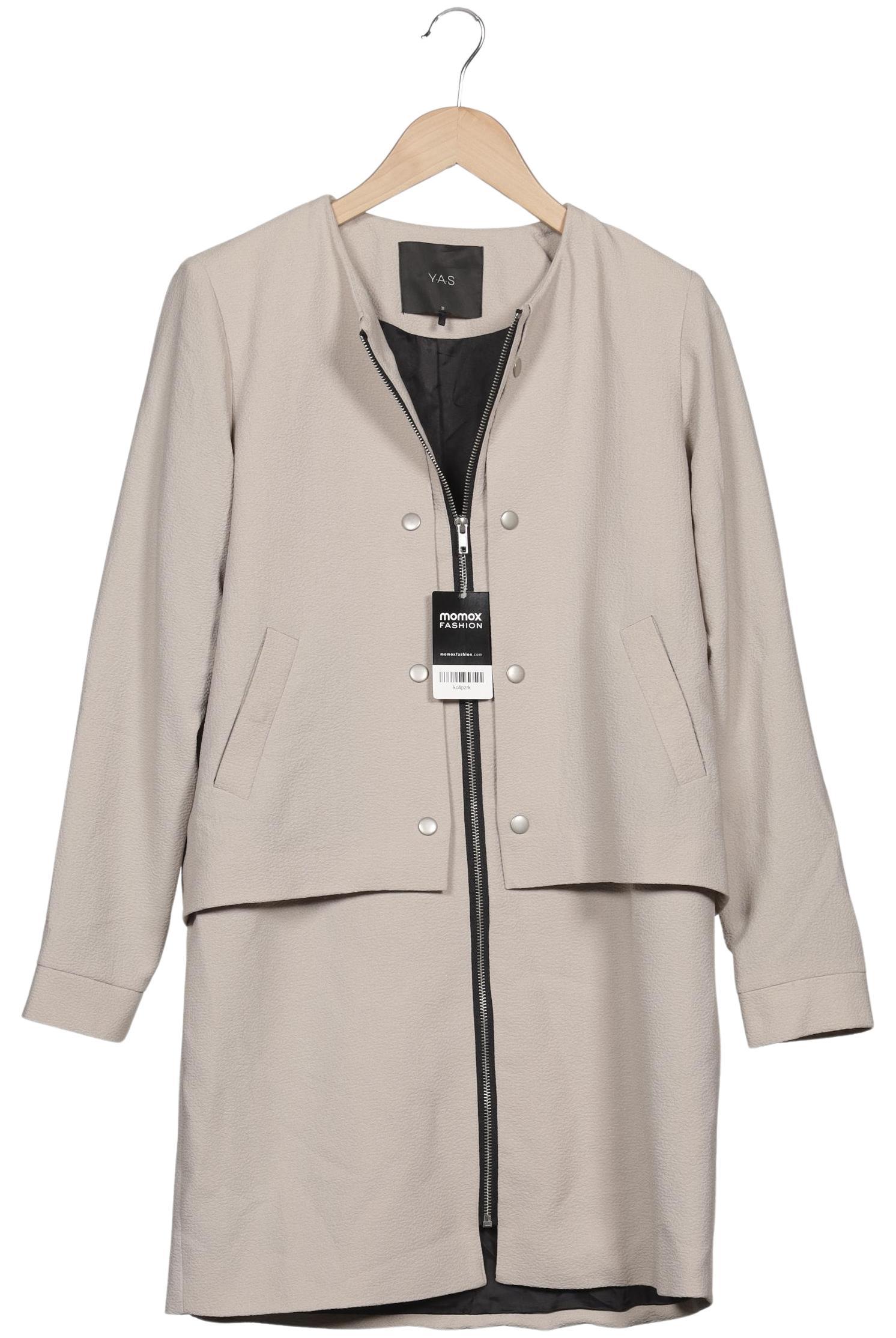 

YAS Damen Mantel, beige, Gr. 38
