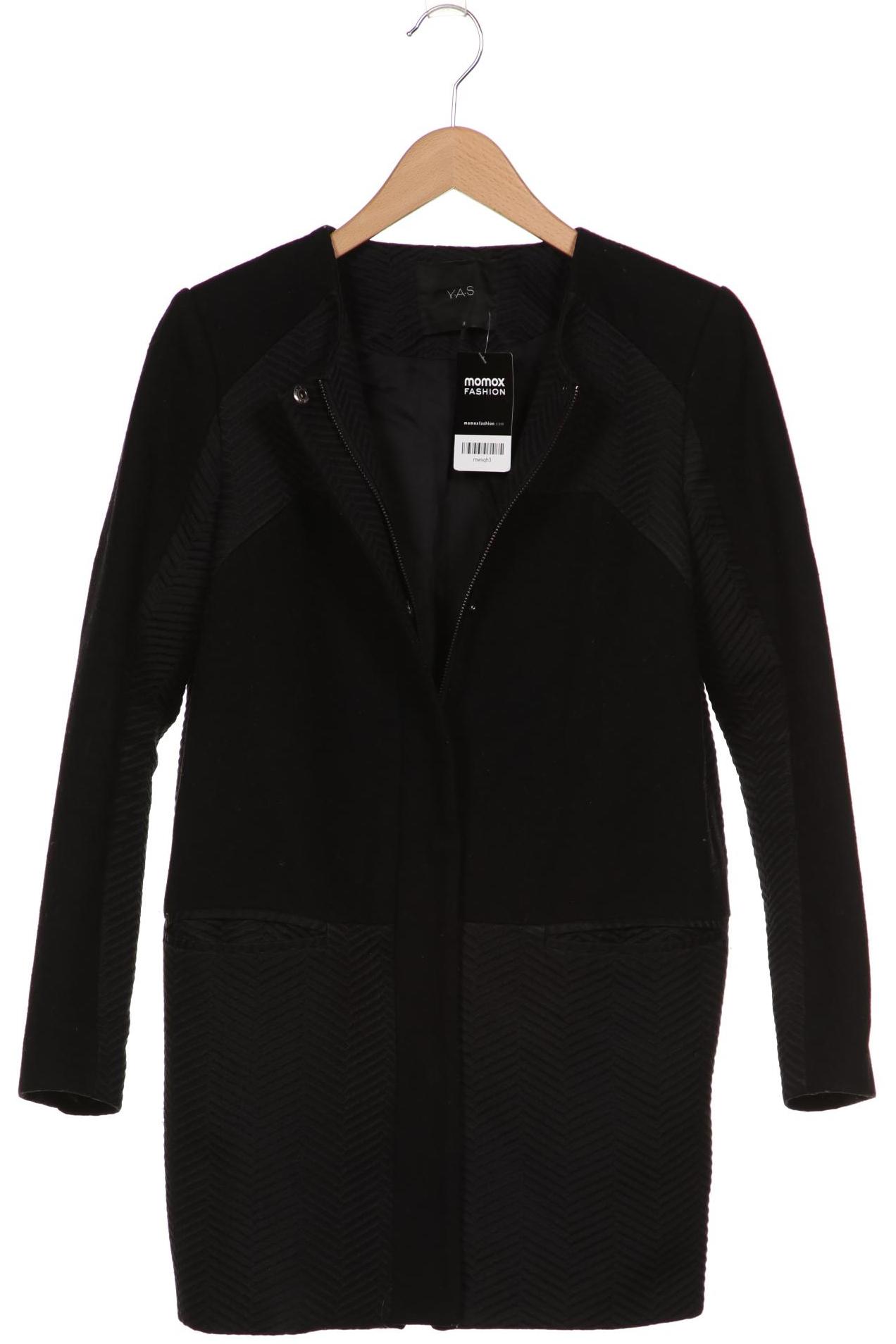 

YAS Damen Mantel, schwarz, Gr. 36
