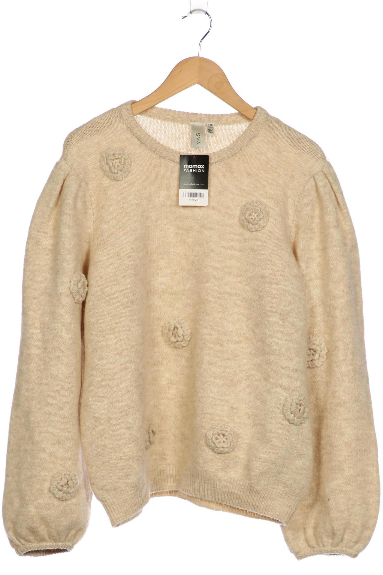 

YAS Damen Pullover, beige, Gr. 46