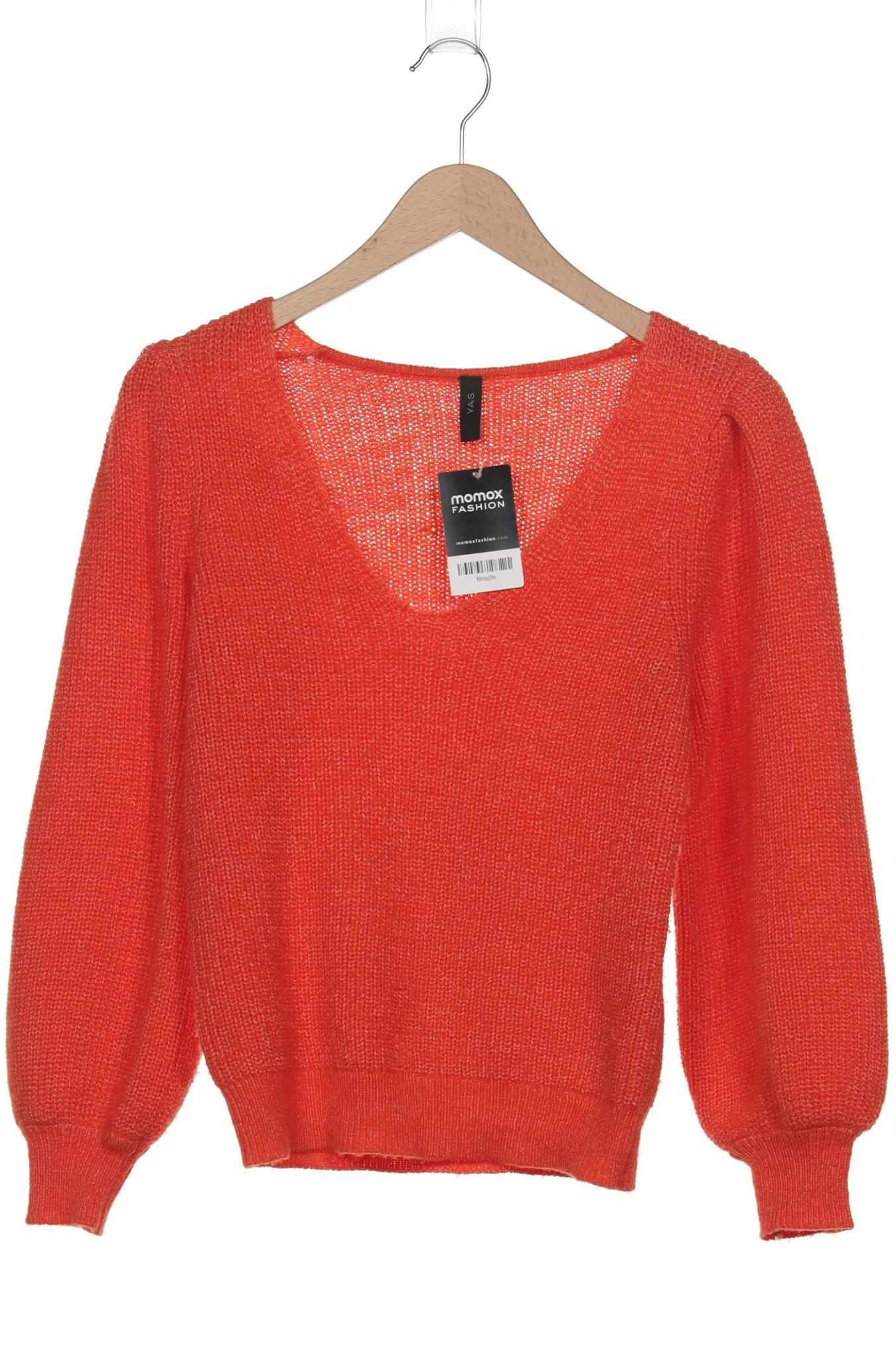 

YAS Damen Pullover, orange, Gr. 34