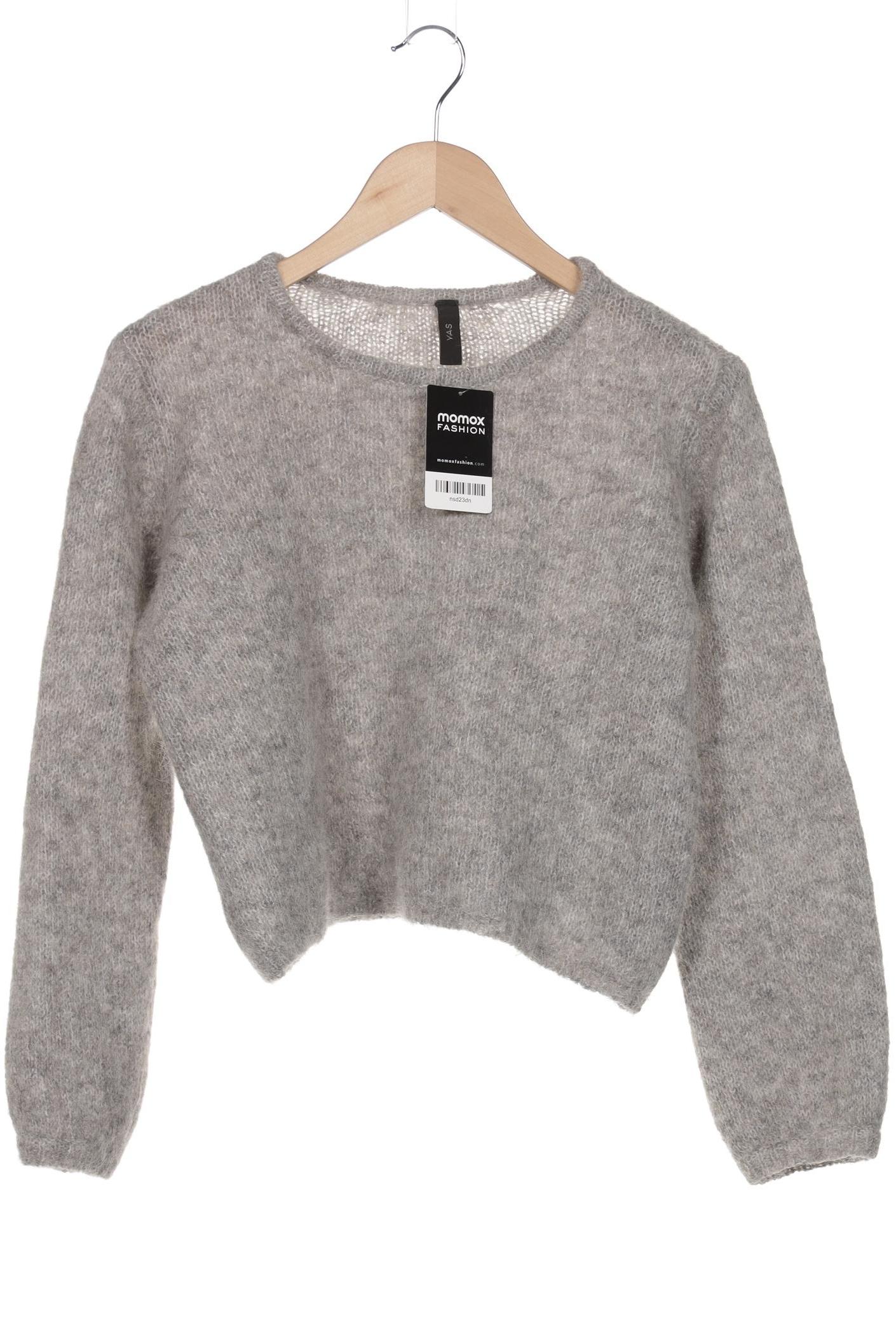 

YAS Damen Pullover, grau, Gr. 34