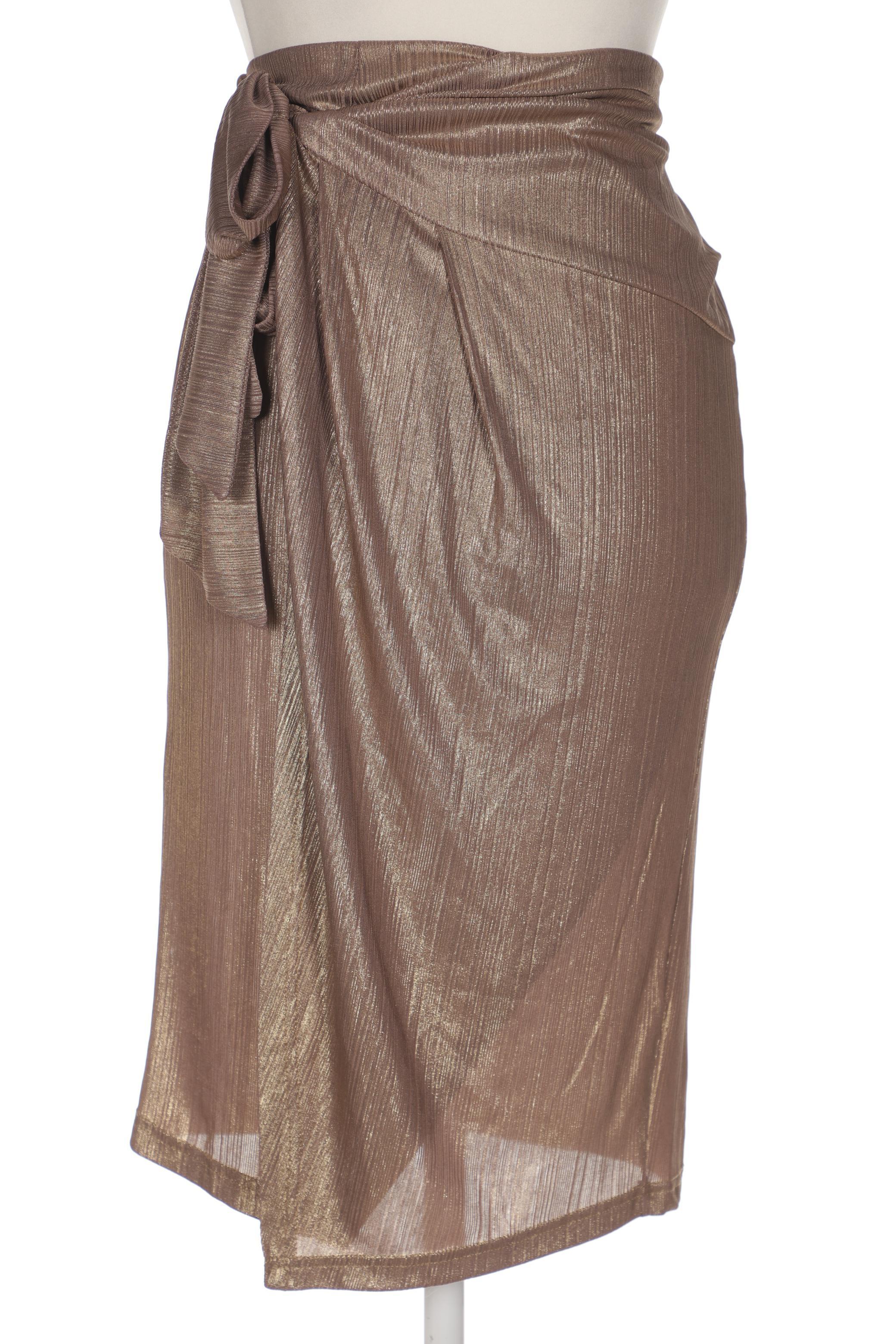 

YAS Damen Rock, gold