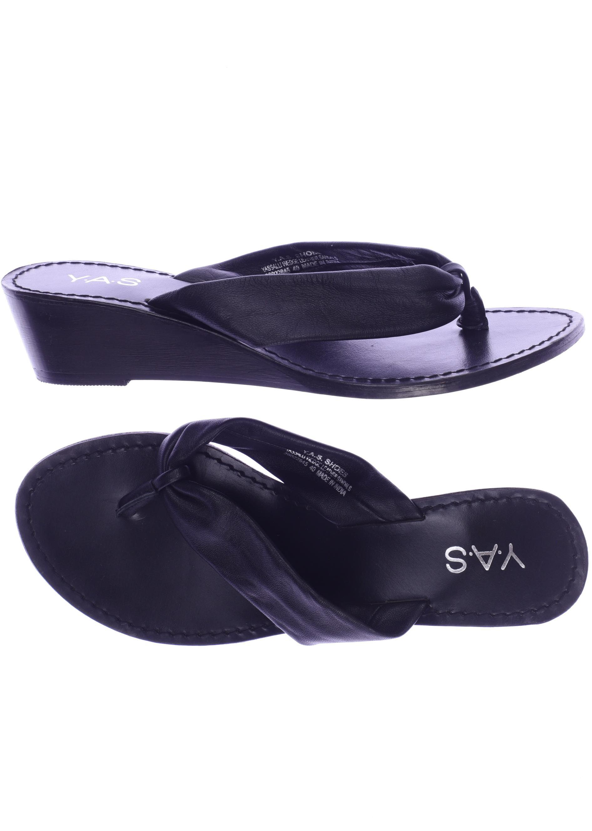 

YAS Damen Sandale, schwarz