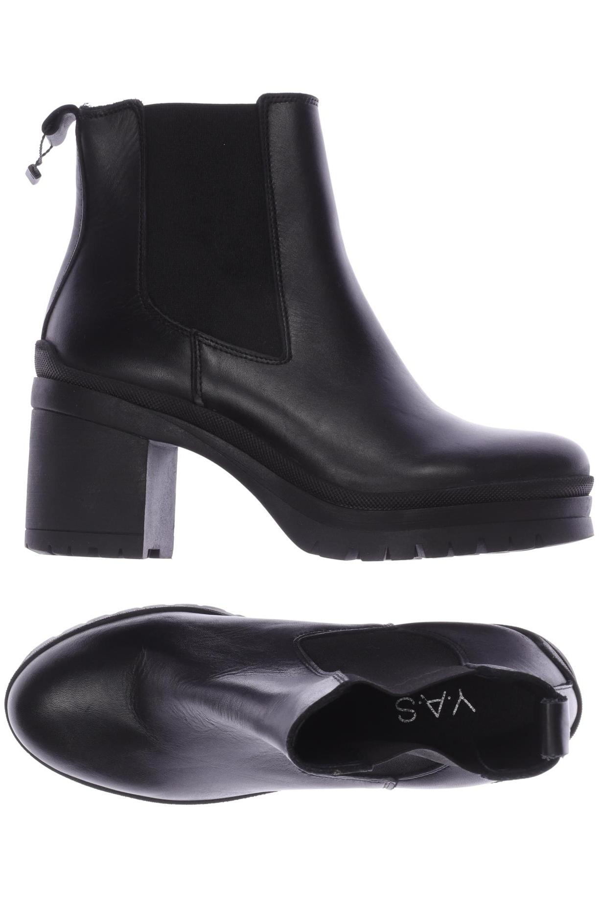 

YAS Damen Stiefelette, schwarz