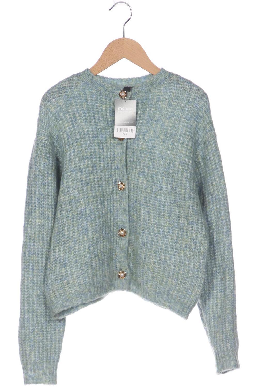 

YAS Damen Strickjacke, türkis, Gr. 34