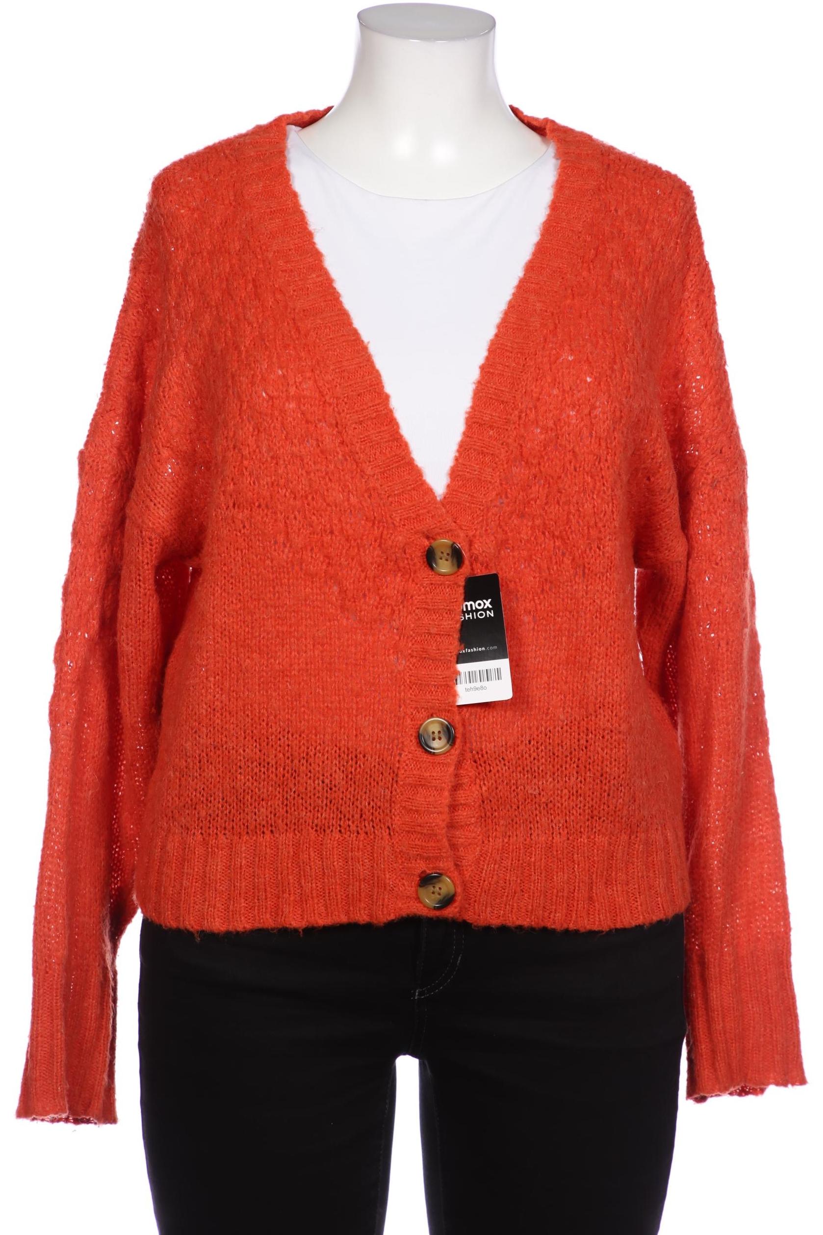 

YAS Damen Strickjacke, orange, Gr. 44
