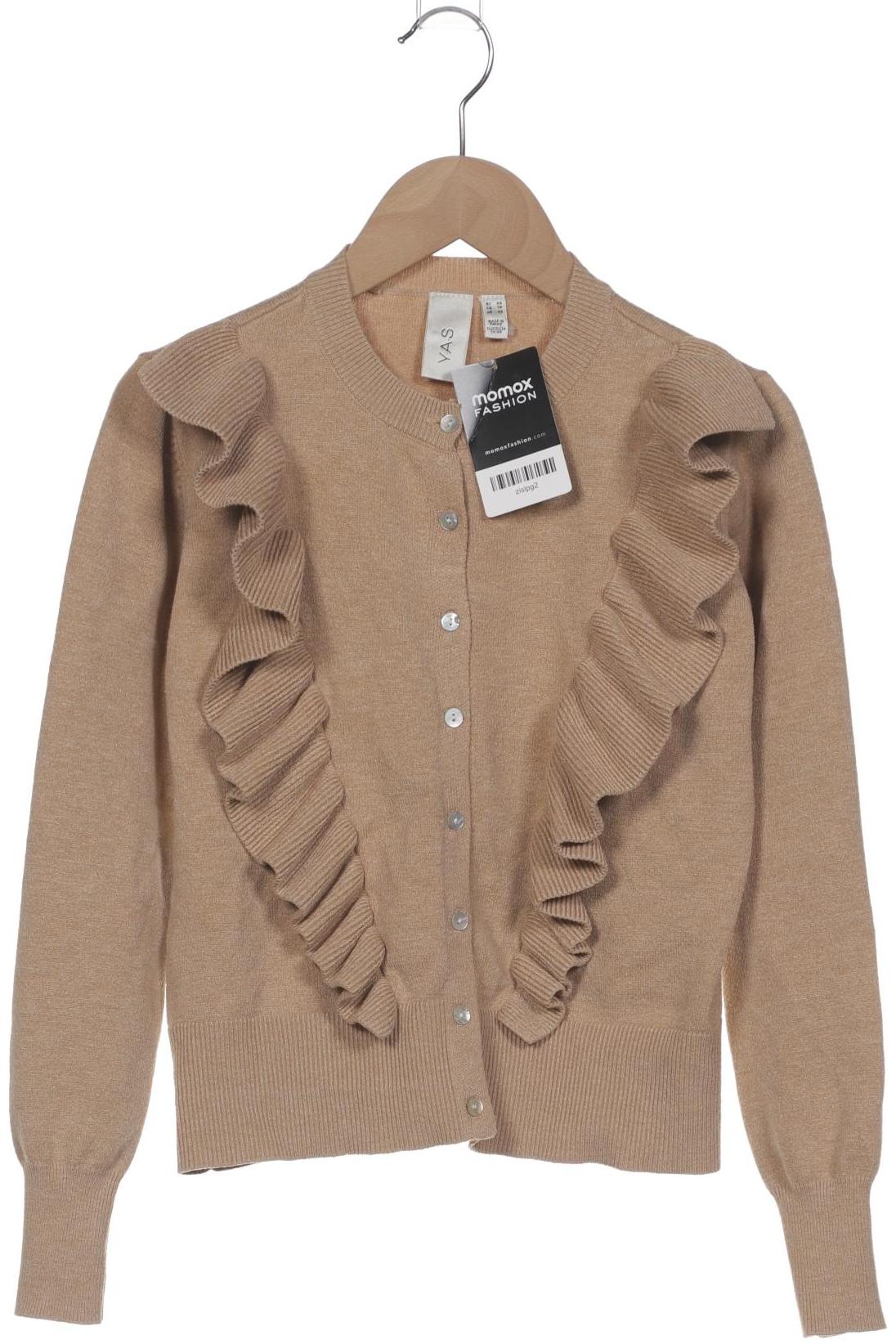 

YAS Damen Strickjacke, beige, Gr. 34