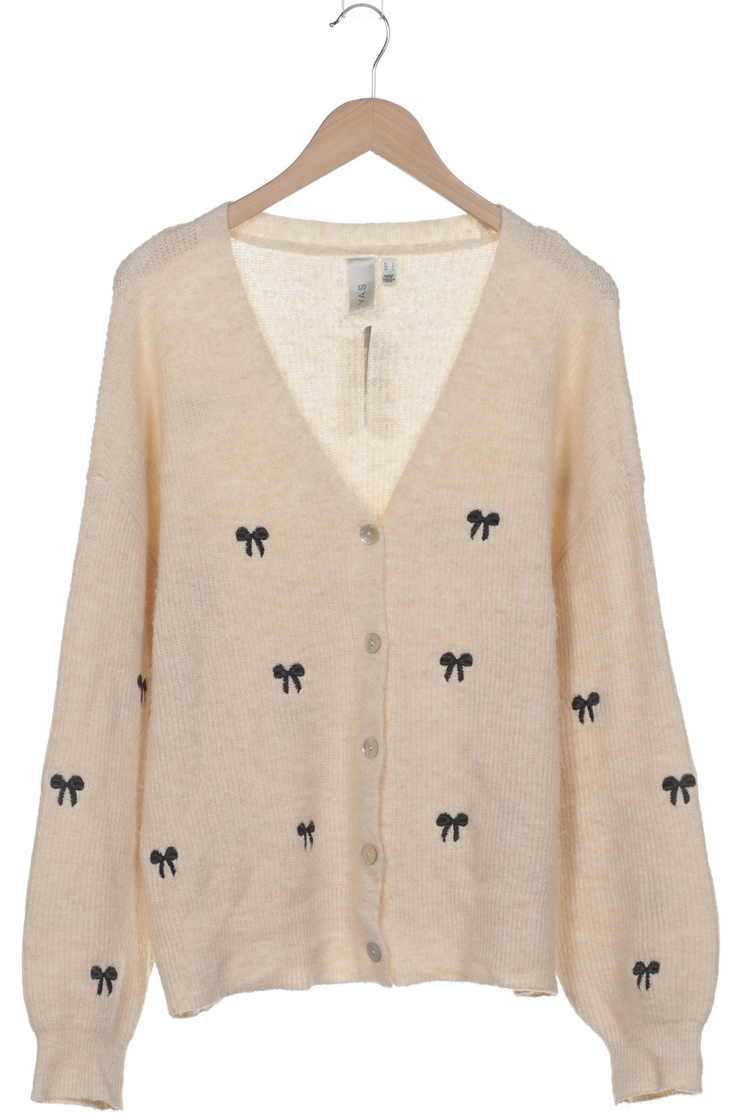 

YAS Damen Strickjacke, beige, Gr. 42