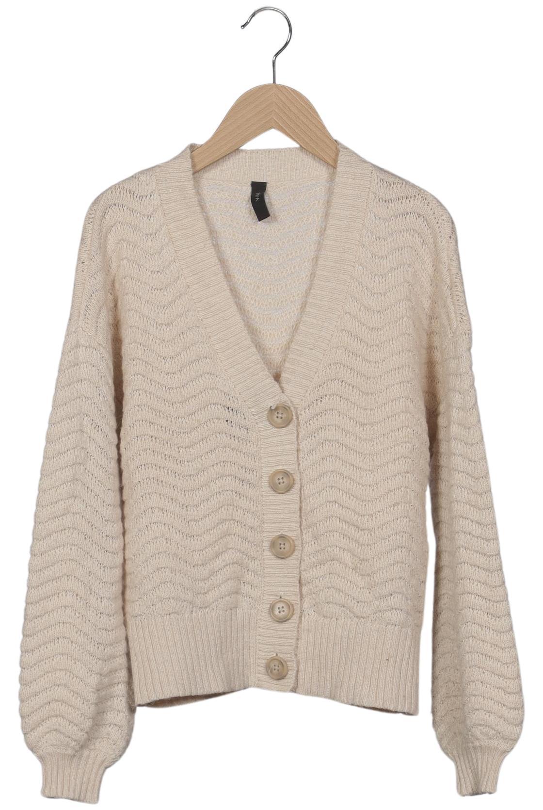 

YAS Damen Strickjacke, beige, Gr. 34