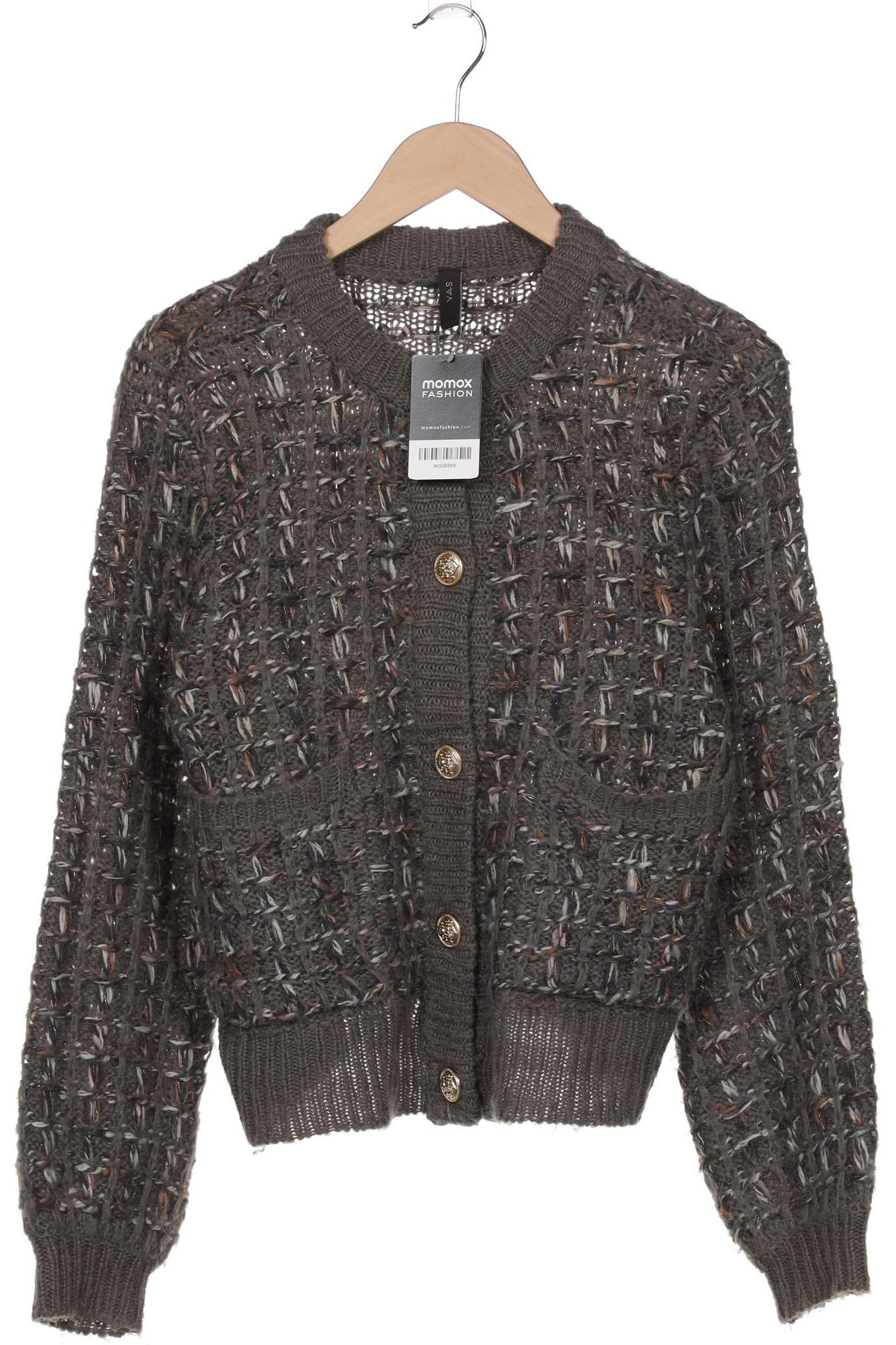 

YAS Damen Strickjacke, grün, Gr. 36