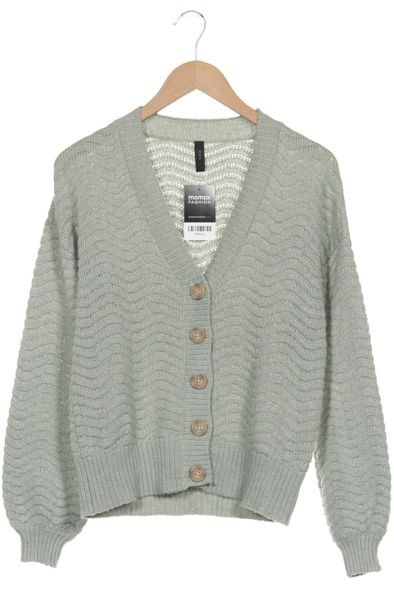 

YAS Damen Strickjacke, türkis, Gr. 38