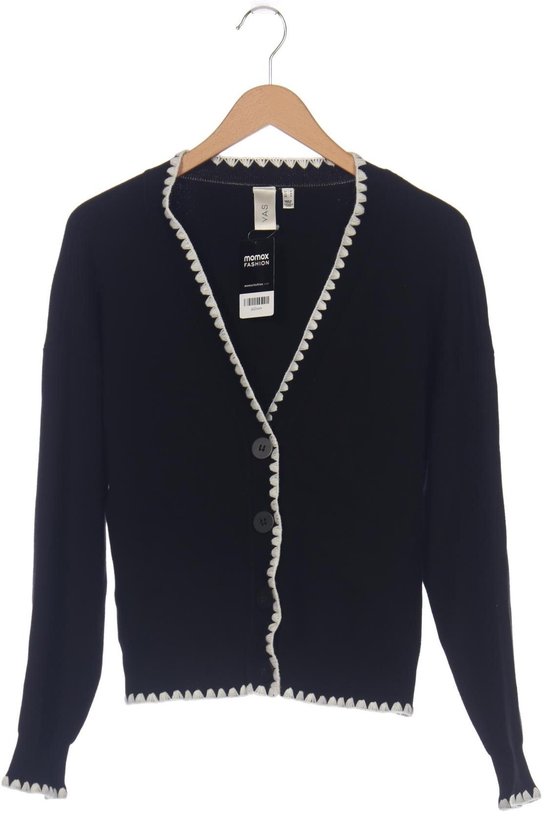 

YAS Damen Strickjacke, schwarz, Gr. 38