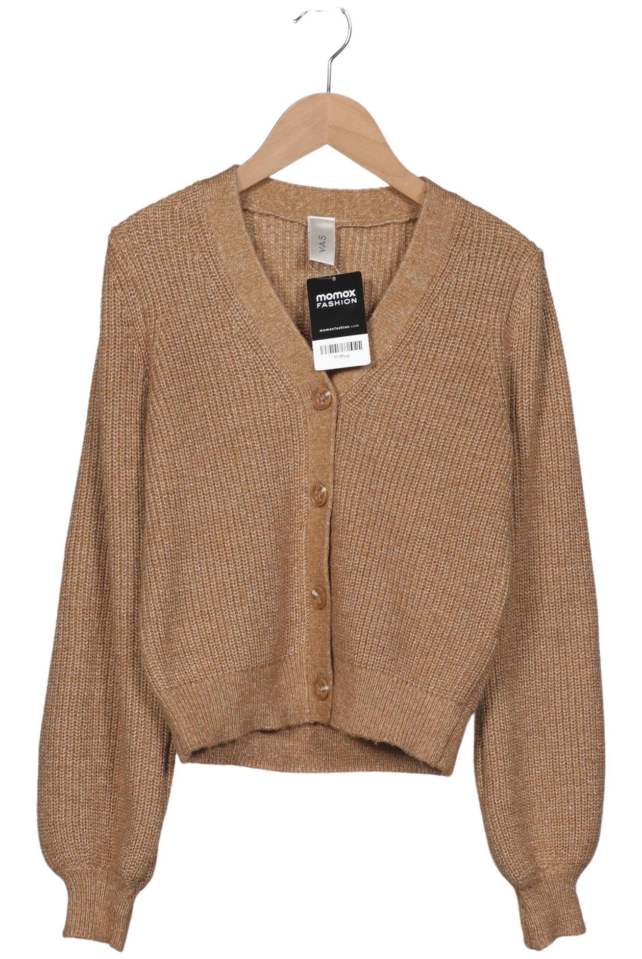 

YAS Damen Strickjacke, beige, Gr. 38