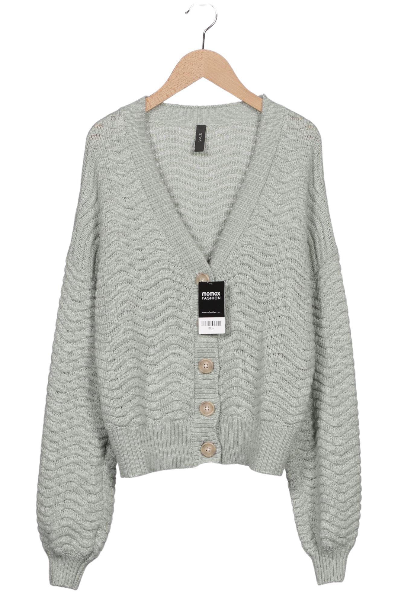 

YAS Damen Strickjacke, hellgrün, Gr. 38