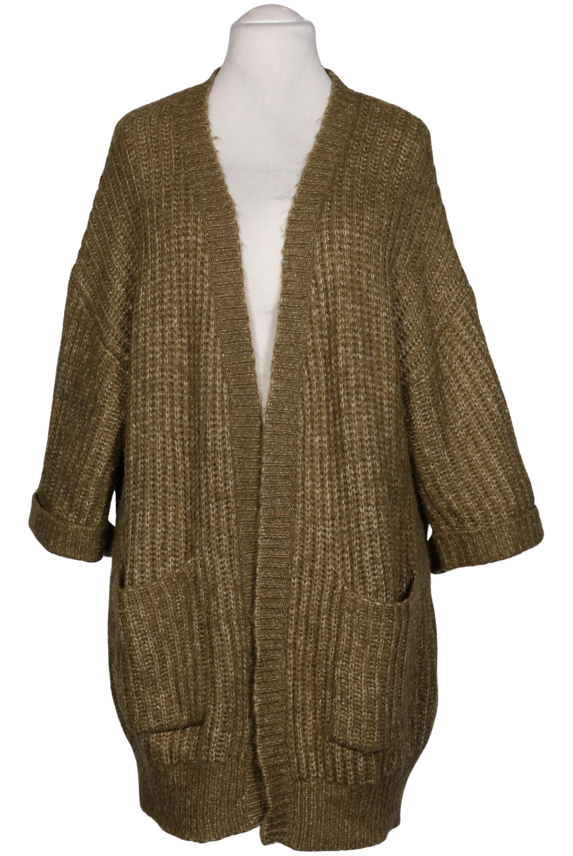 

YAS Damen Strickjacke, grün, Gr. 38