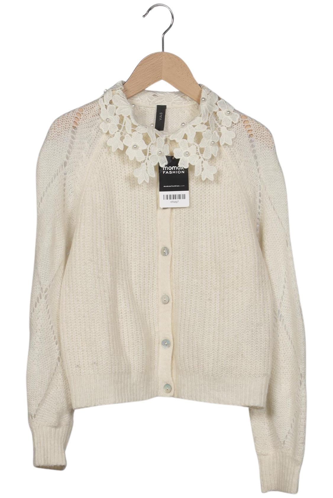 

YAS Damen Strickjacke, cremeweiß, Gr. 36