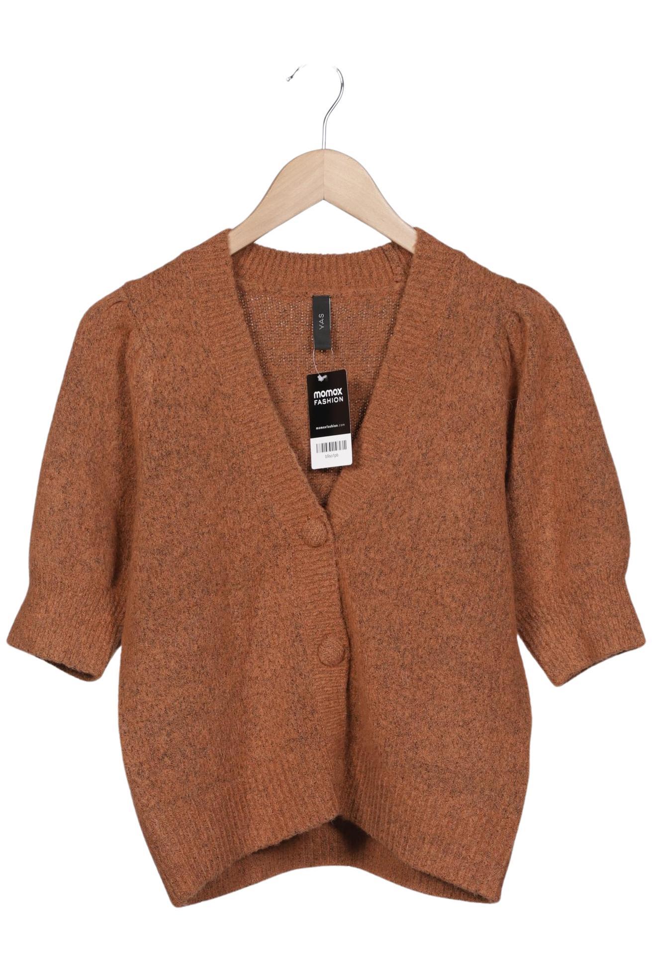 

YAS Damen Strickjacke, braun, Gr. 36
