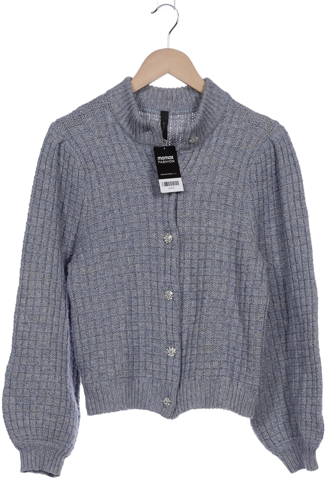 

YAS Damen Strickjacke, blau, Gr. 38