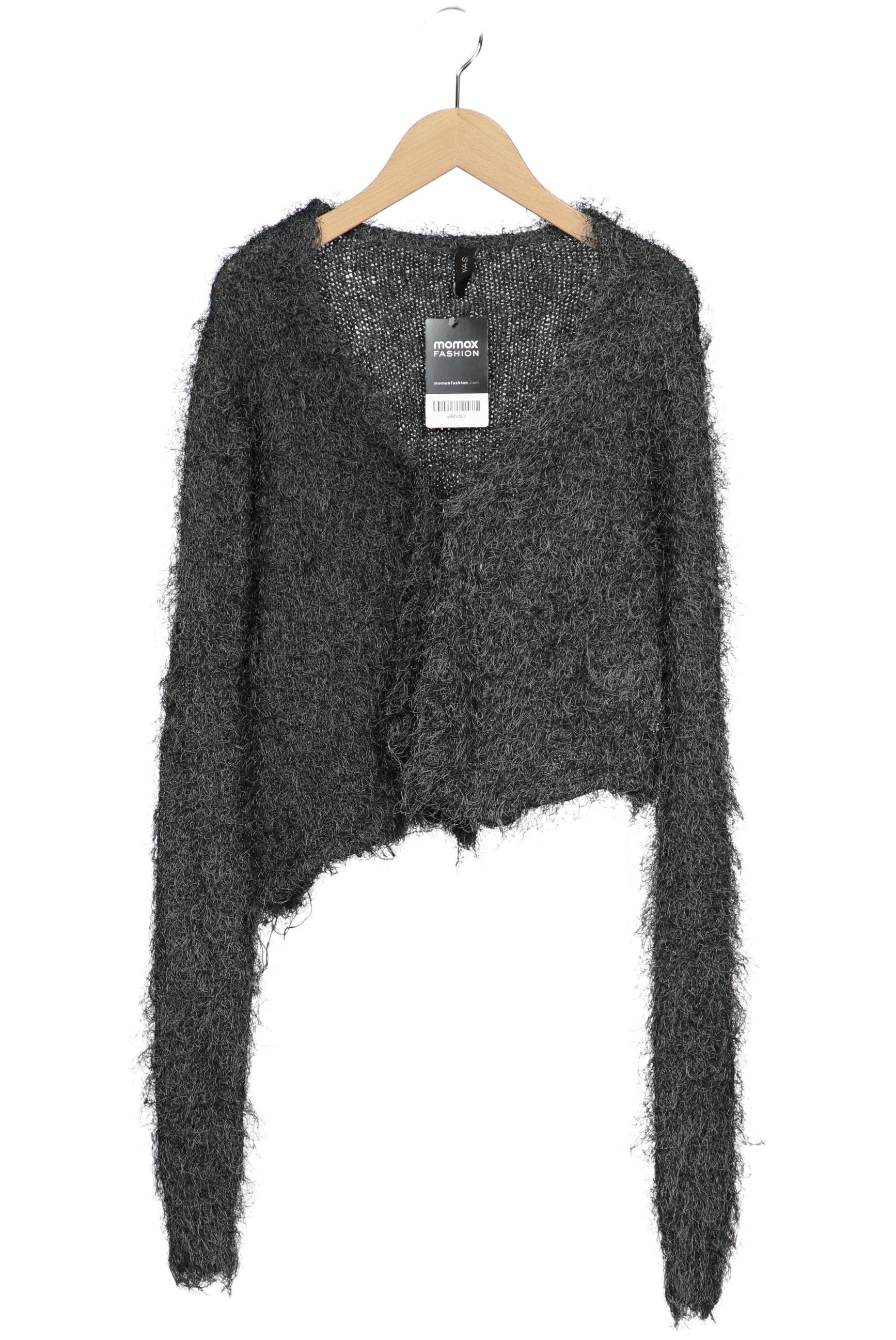 

YAS Damen Strickjacke, grau, Gr. 36