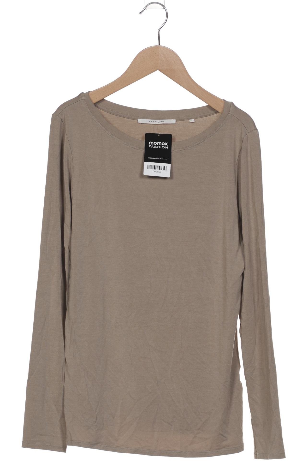 

Yaya Damen Langarmshirt, beige, Gr. 38