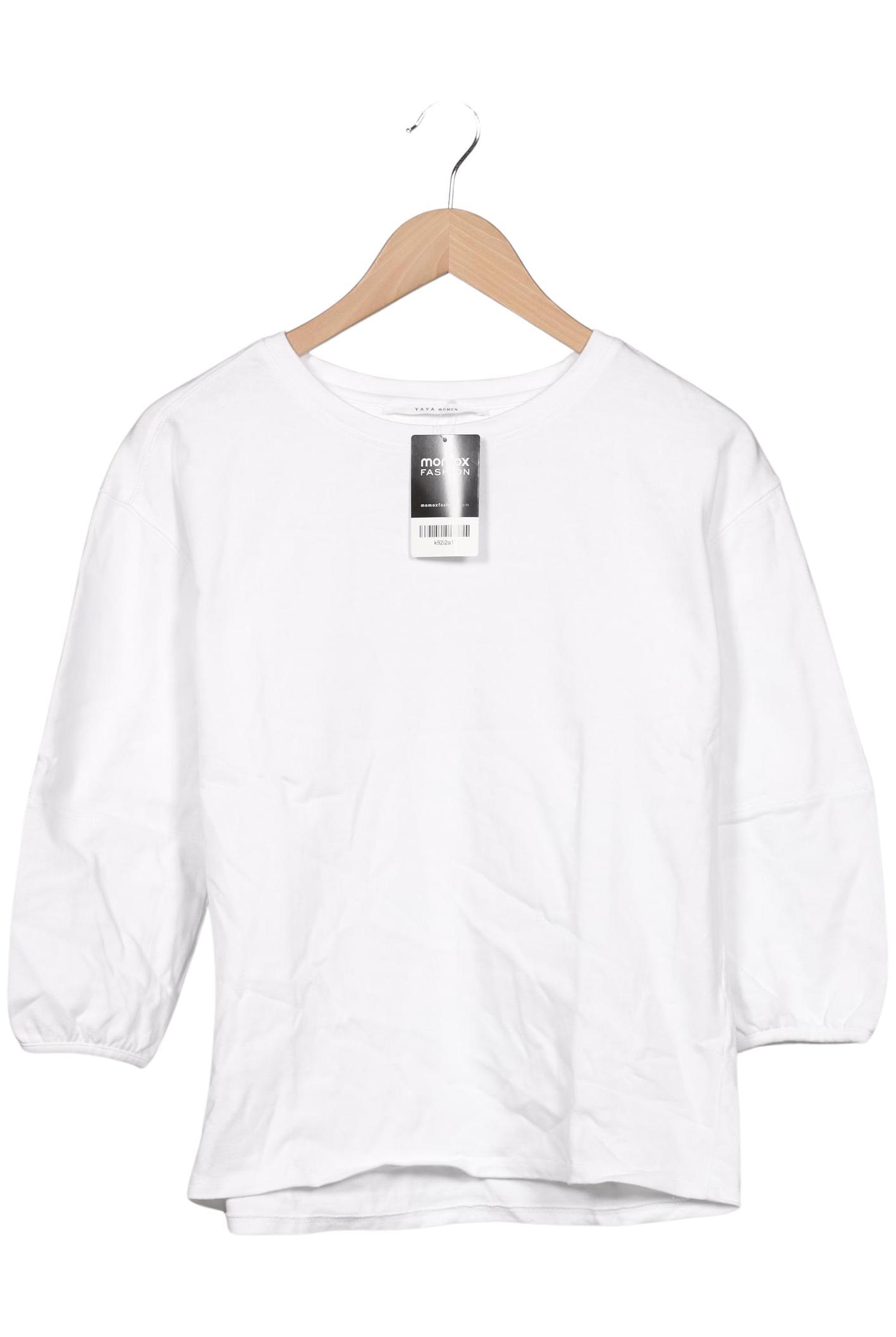 

Yaya Damen Langarmshirt, weiß, Gr. 36