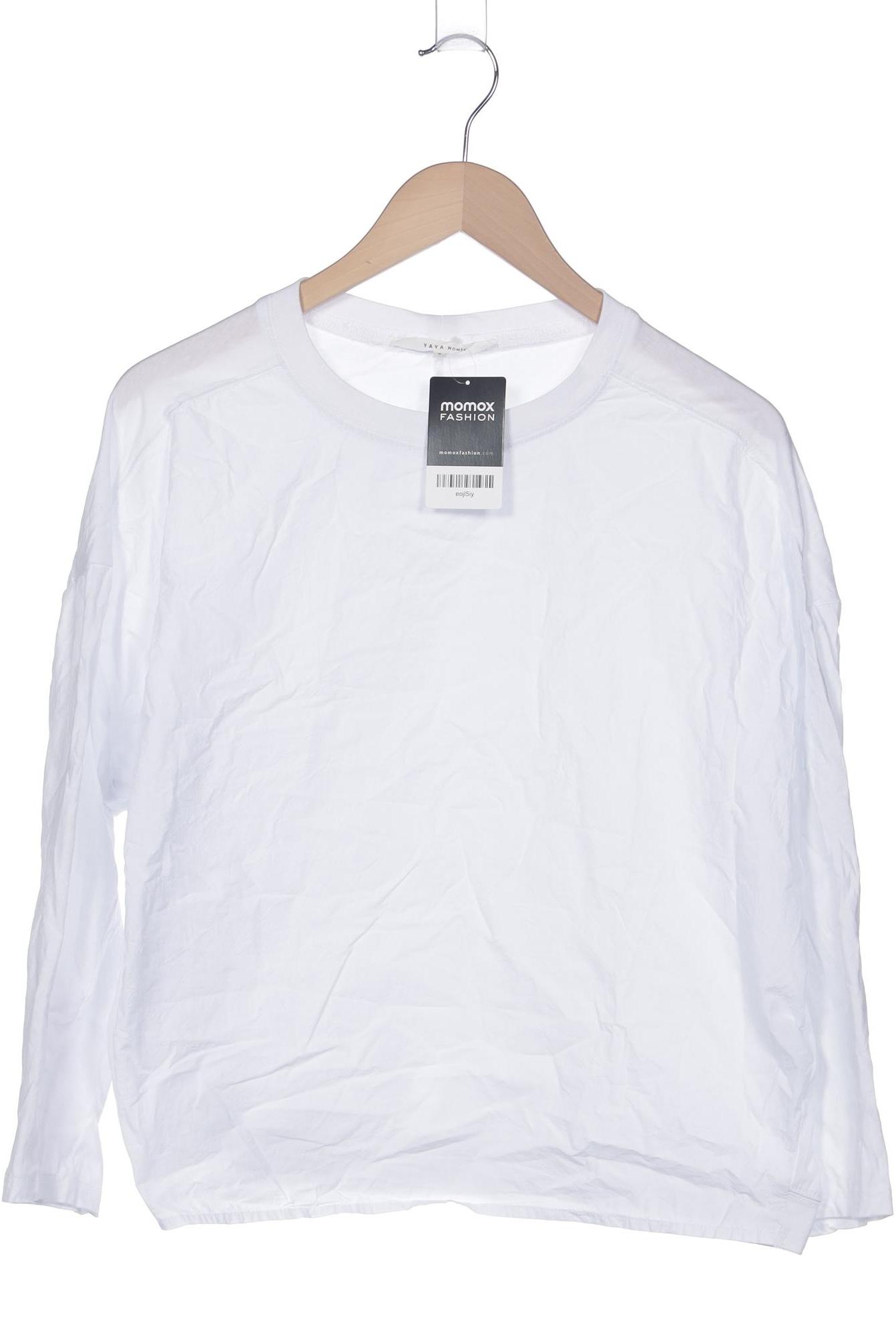 

Yaya Damen Langarmshirt, weiß, Gr. 38
