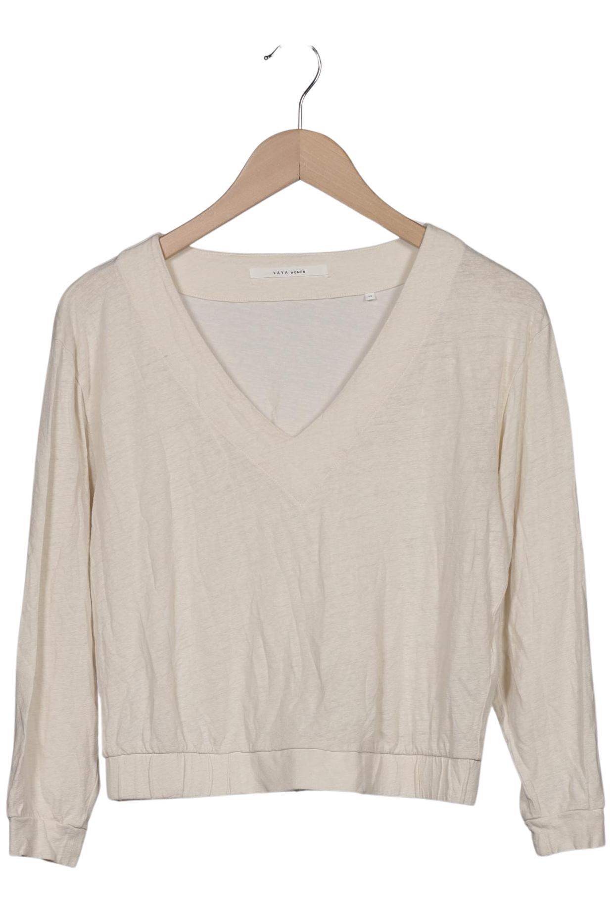 

Yaya Damen Langarmshirt, cremeweiß, Gr. 34