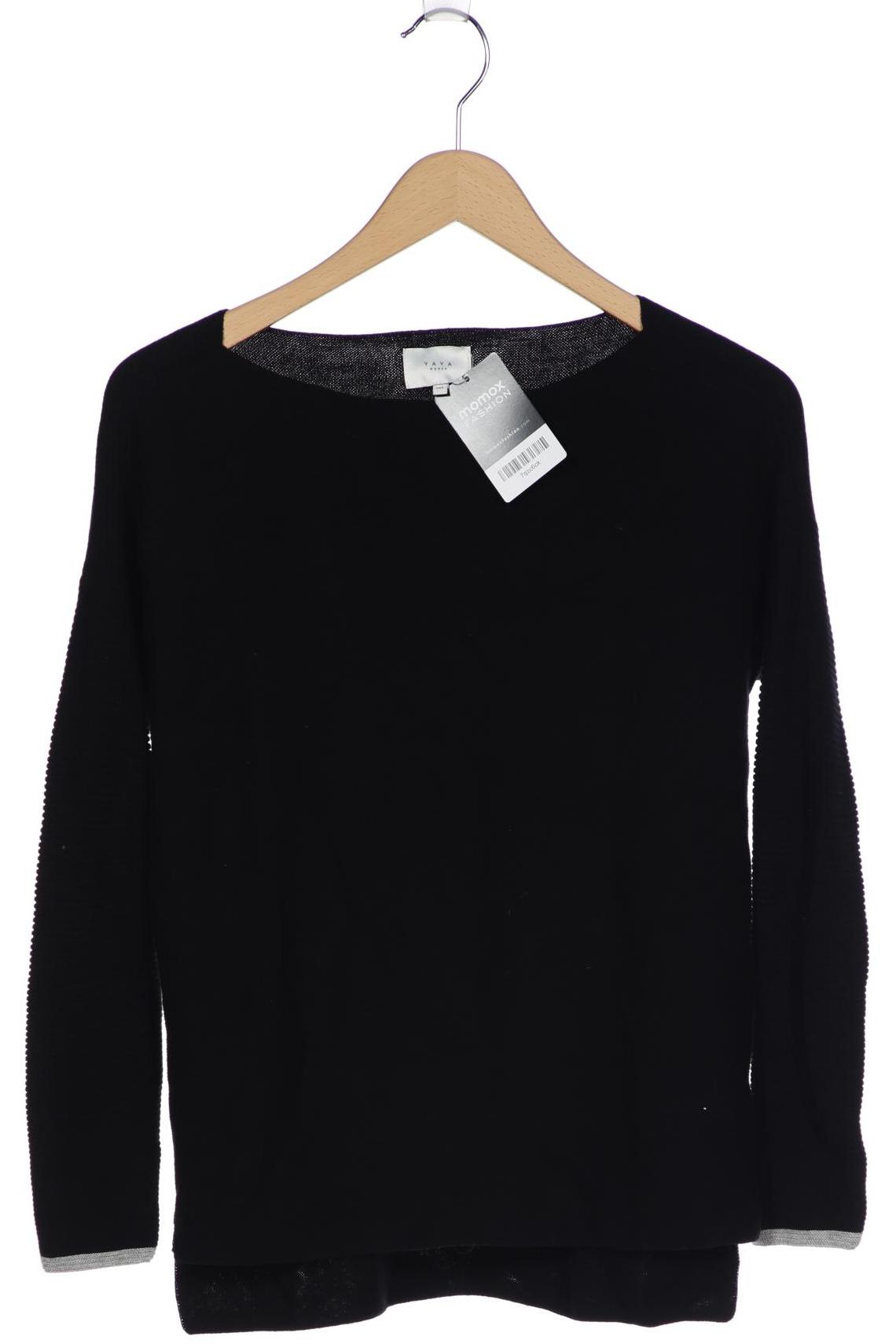 

YAYA Damen Pullover, schwarz