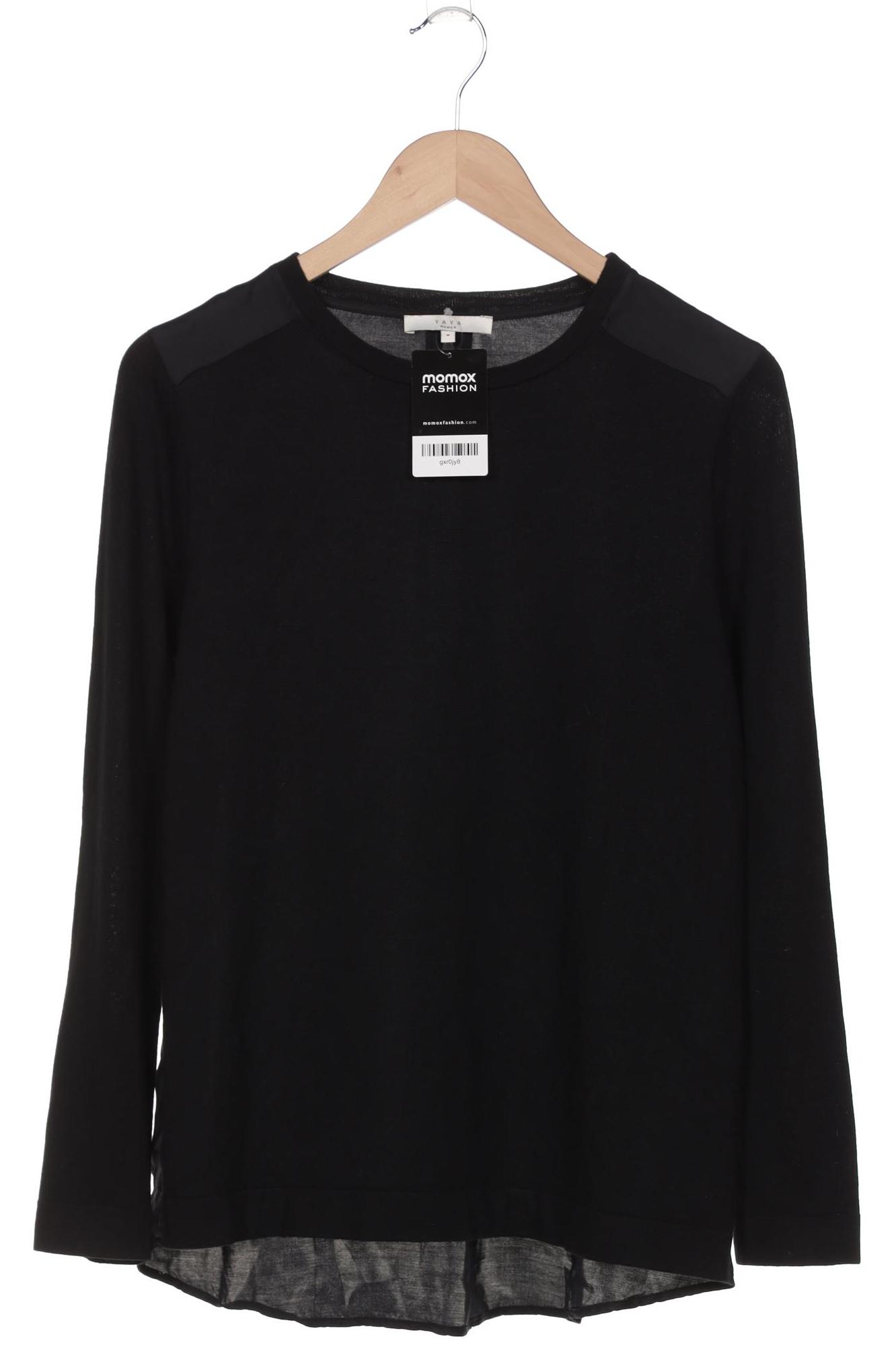 

Yaya Damen Pullover, schwarz, Gr. 38