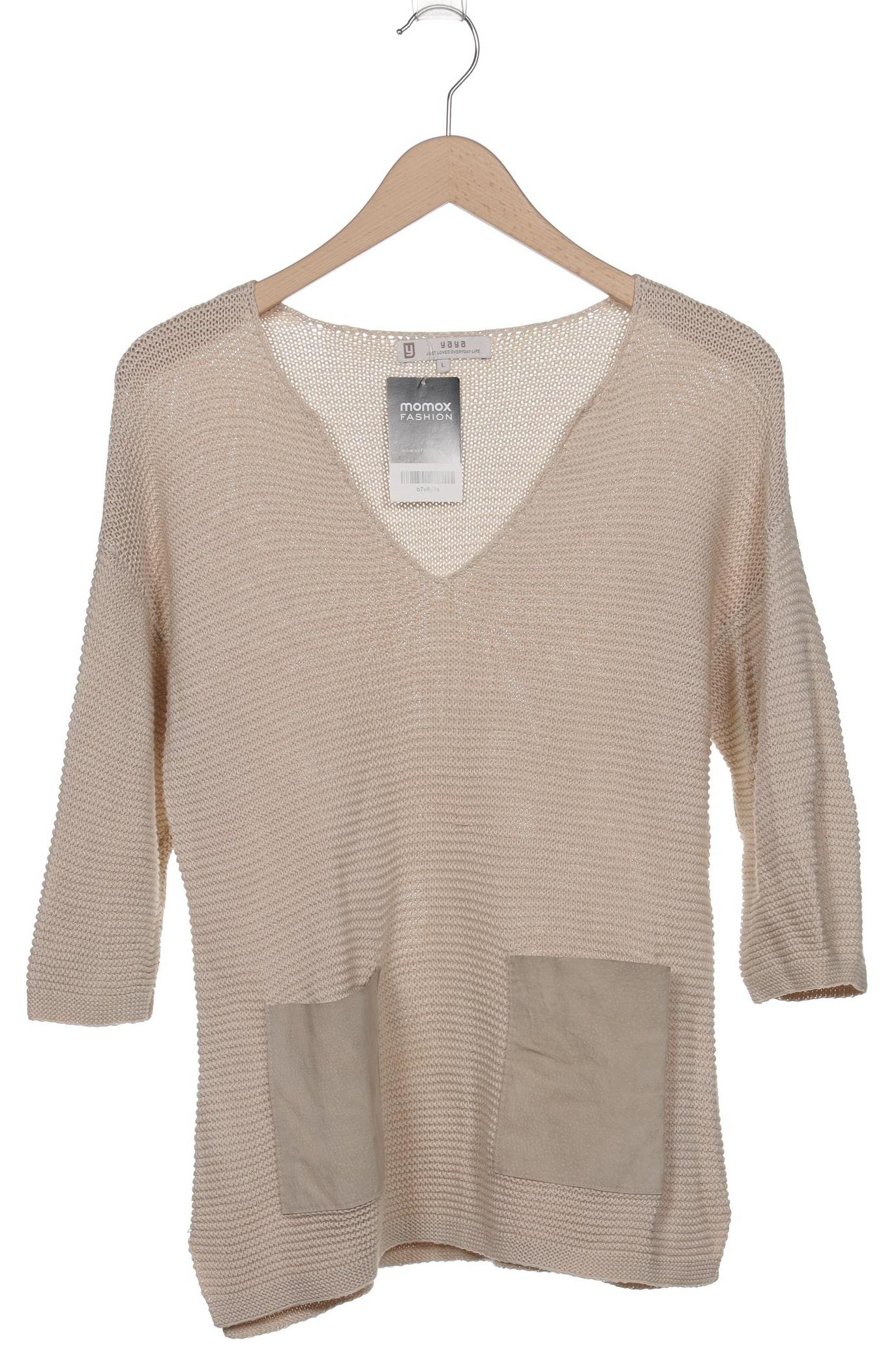 

Yaya Damen Pullover, beige, Gr. 42