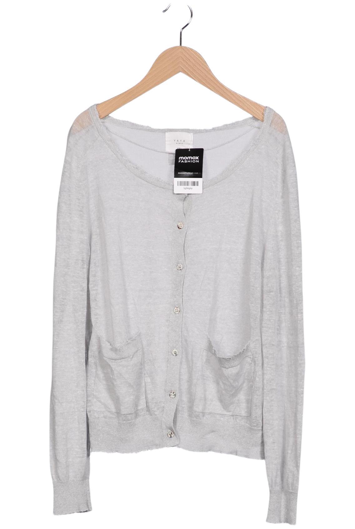 

Yaya Damen Strickjacke, grau, Gr. 42