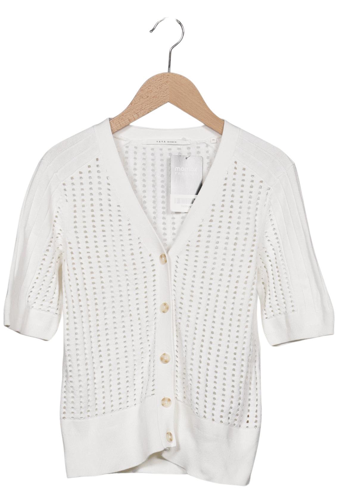 

Yaya Damen Strickjacke, weiß, Gr. 34