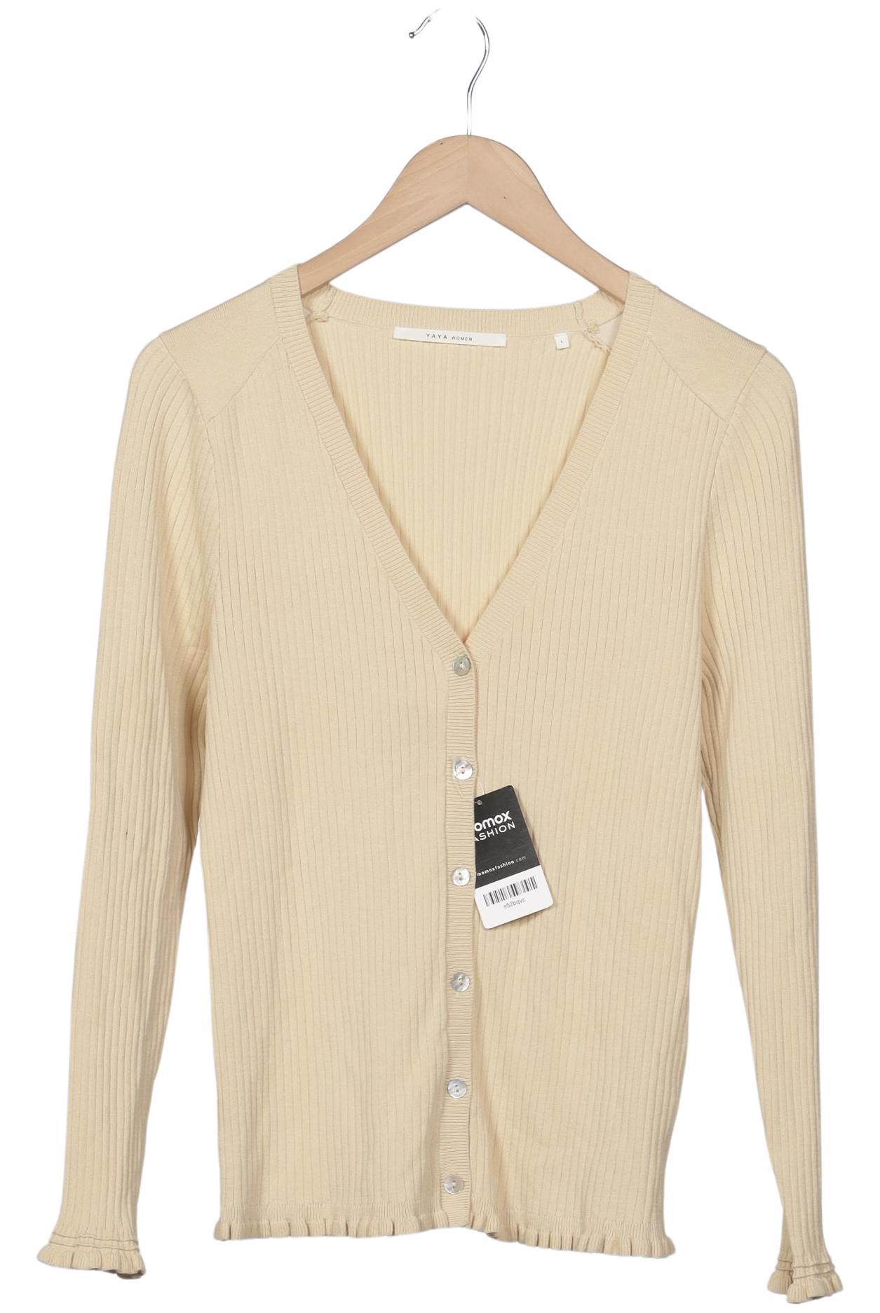 

Yaya Damen Strickjacke, beige, Gr. 42