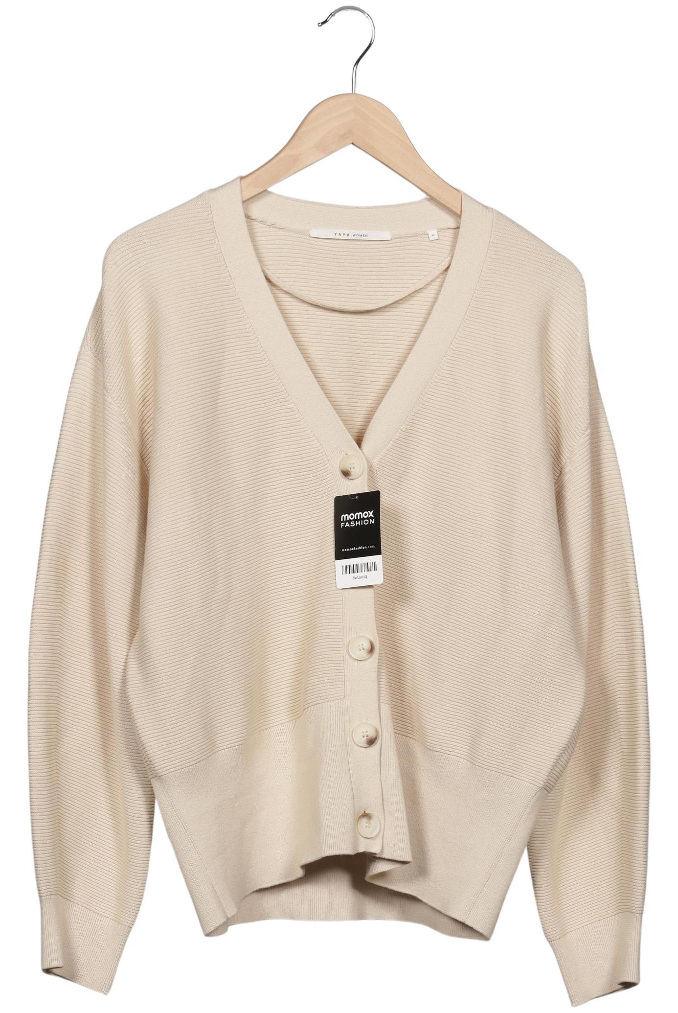 

Yaya Damen Strickjacke, beige, Gr. 44
