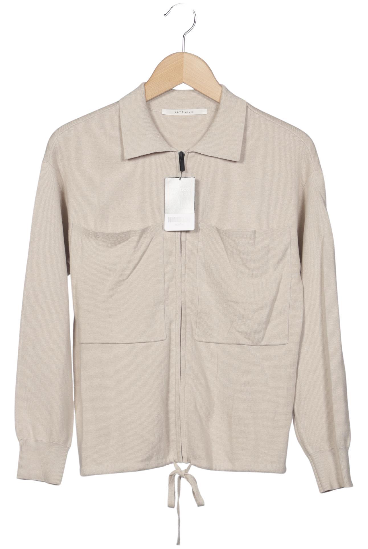 

Yaya Damen Strickjacke, beige, Gr. 34