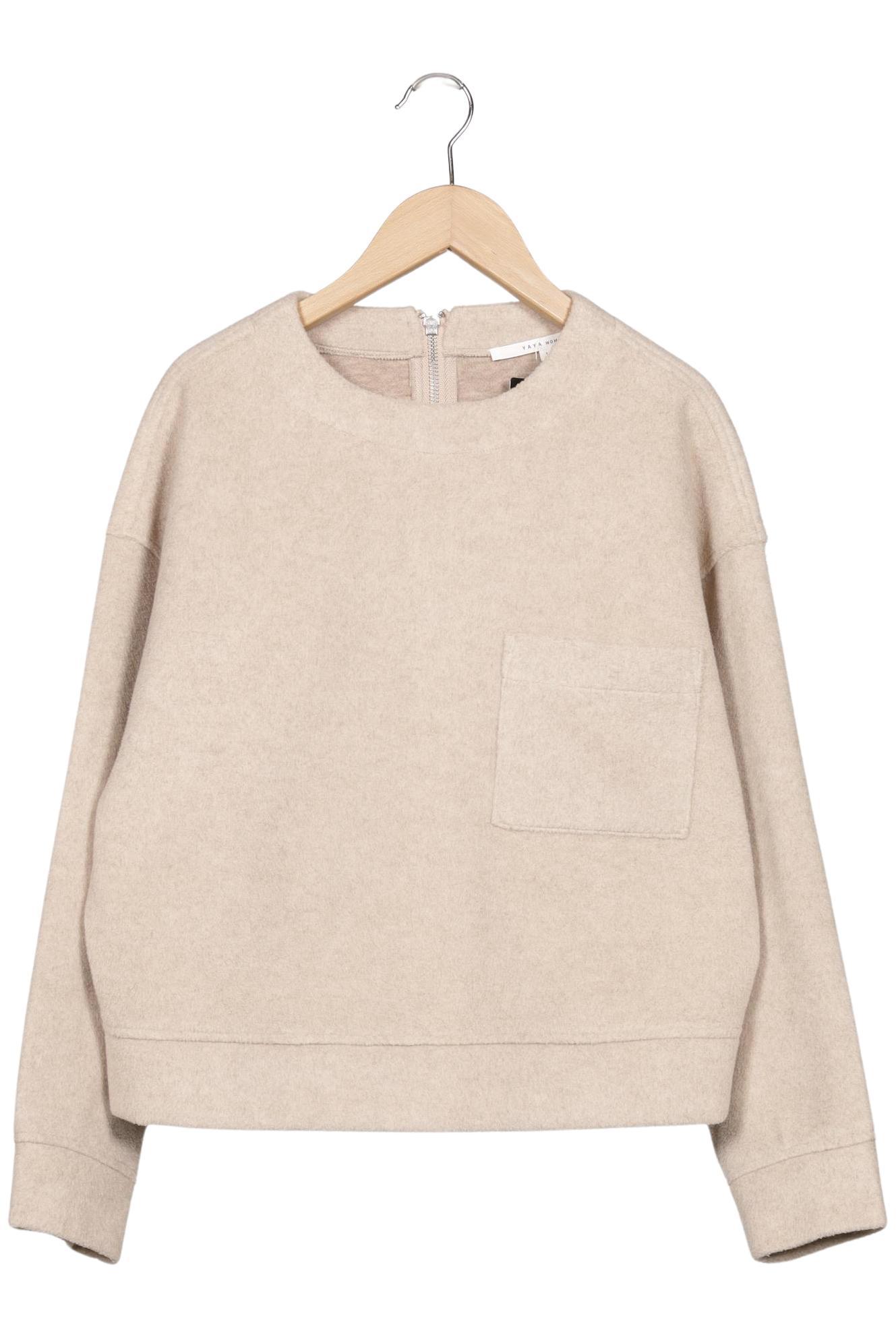 

Yaya Damen Sweatshirt, beige, Gr. 34